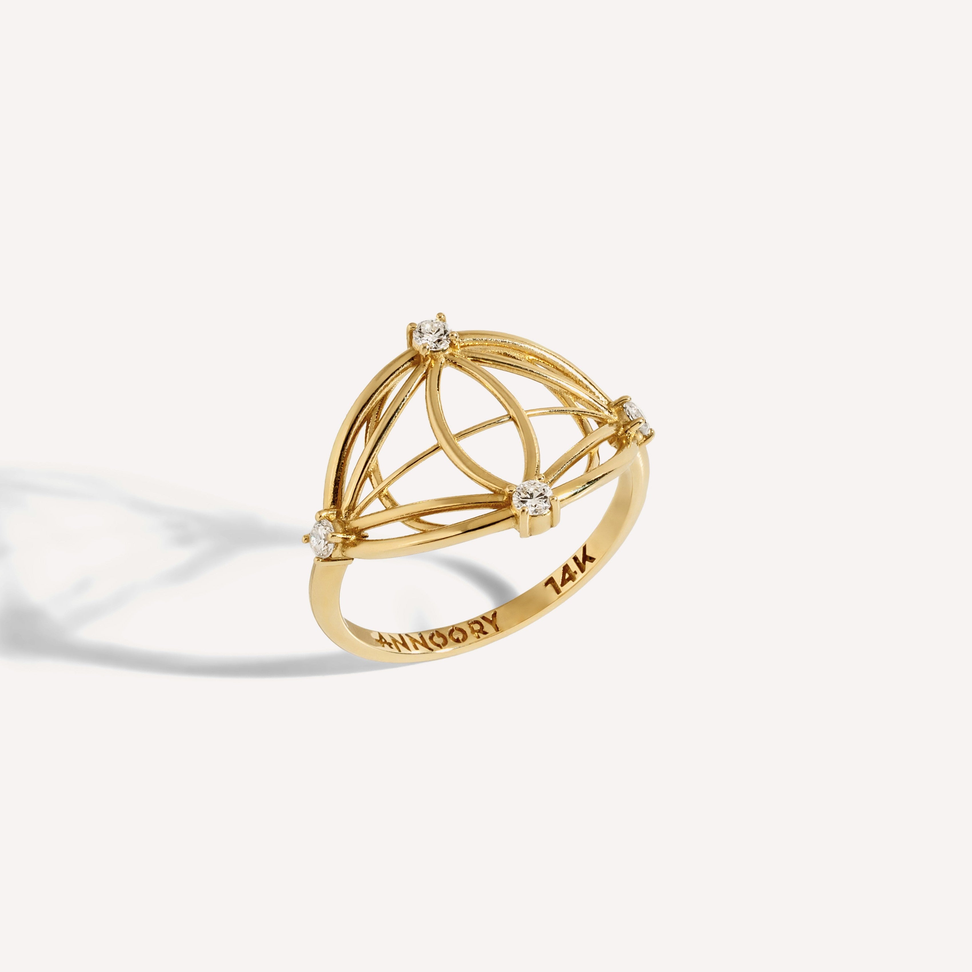 Evil Eye Evolves Diamond Ring