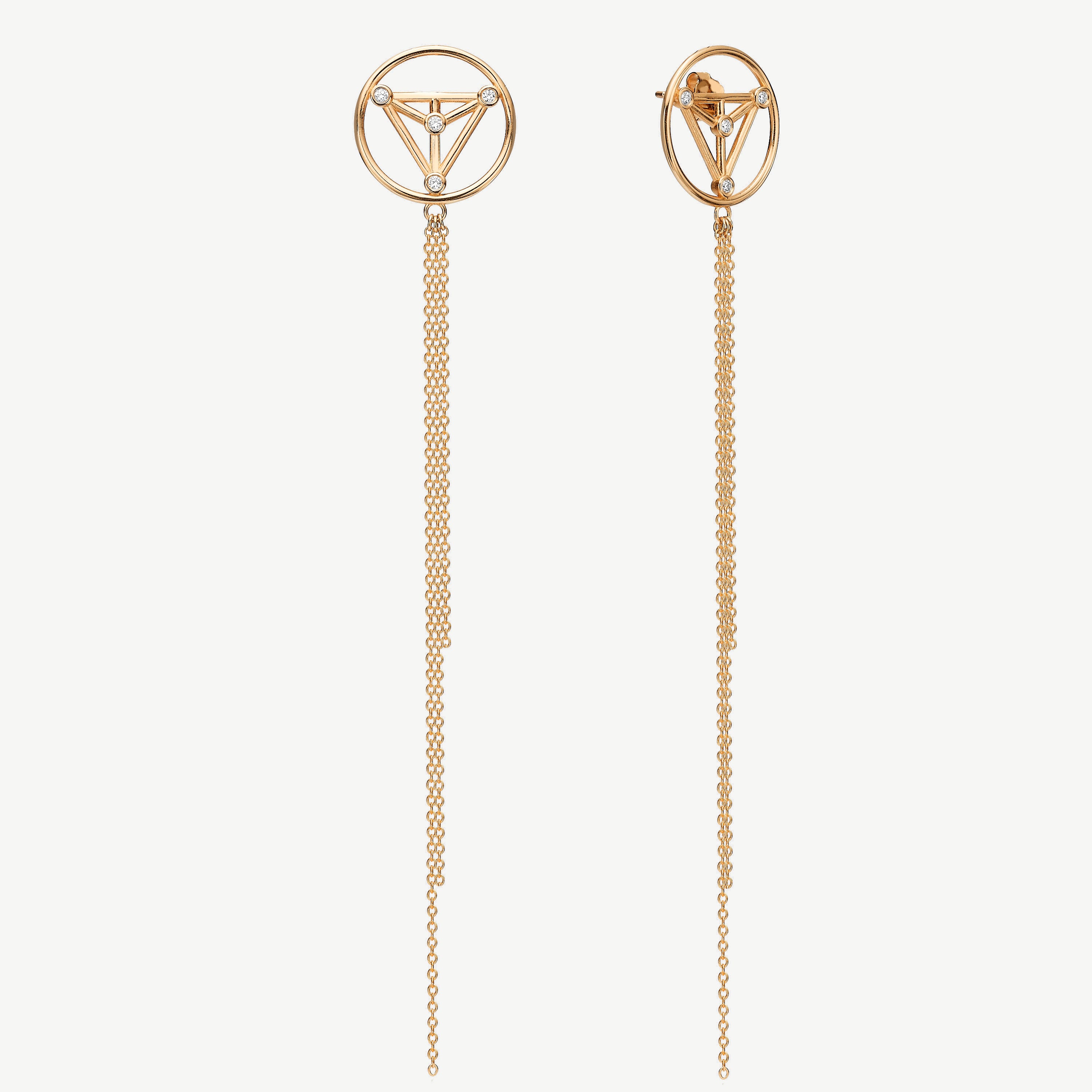 Emotional Freedom Cascade Drop Earrings