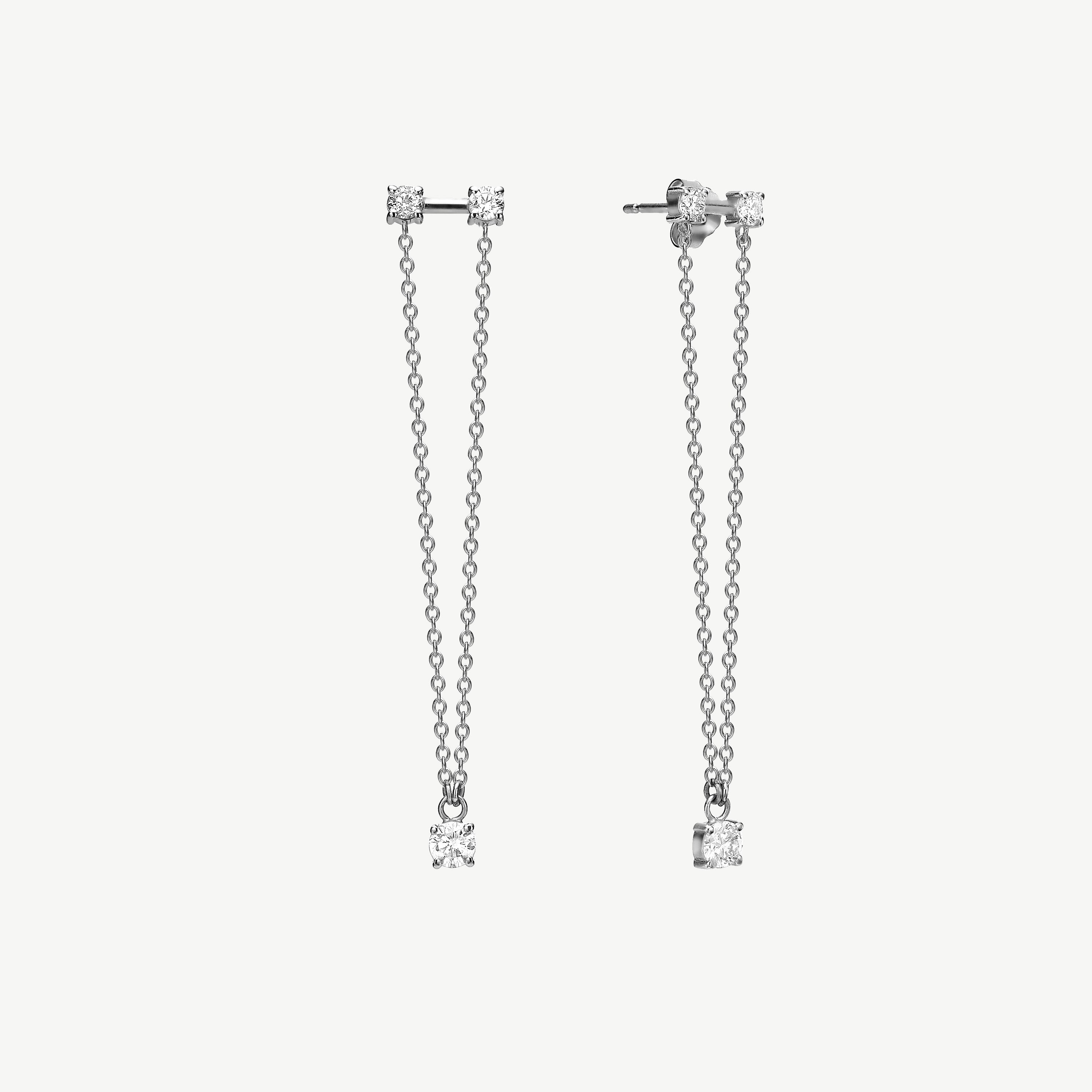 Goddess Superpower Diamond Drop Earrings