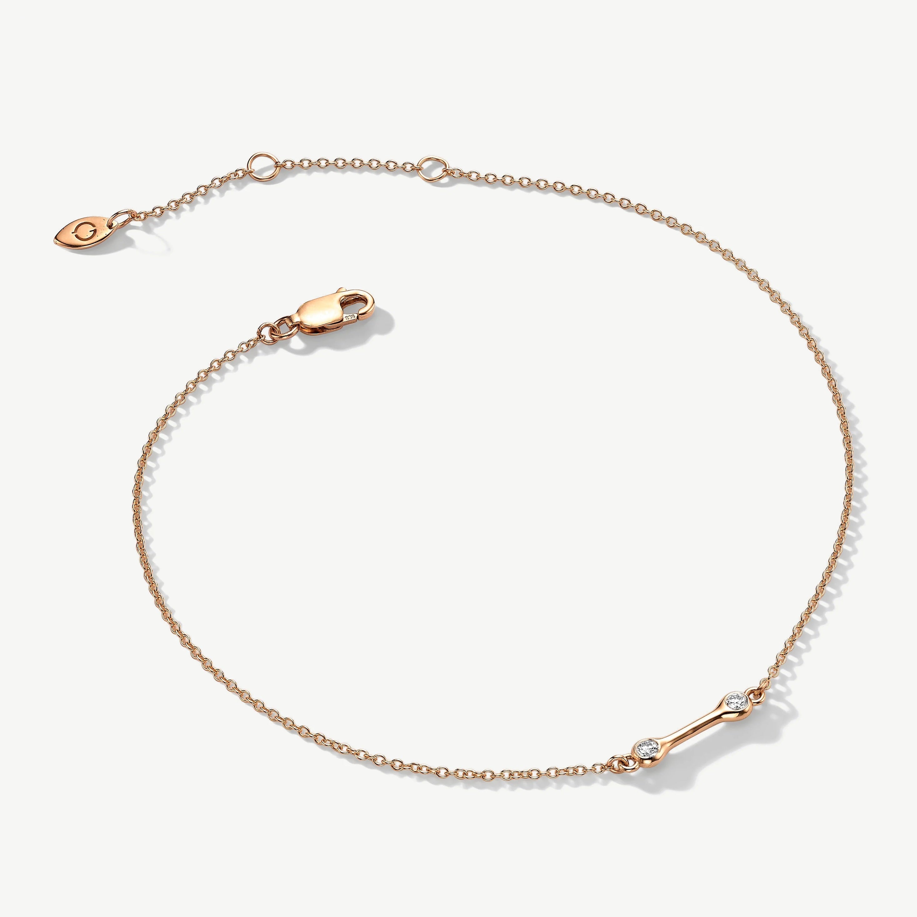It Takes Two Diamond Anklet