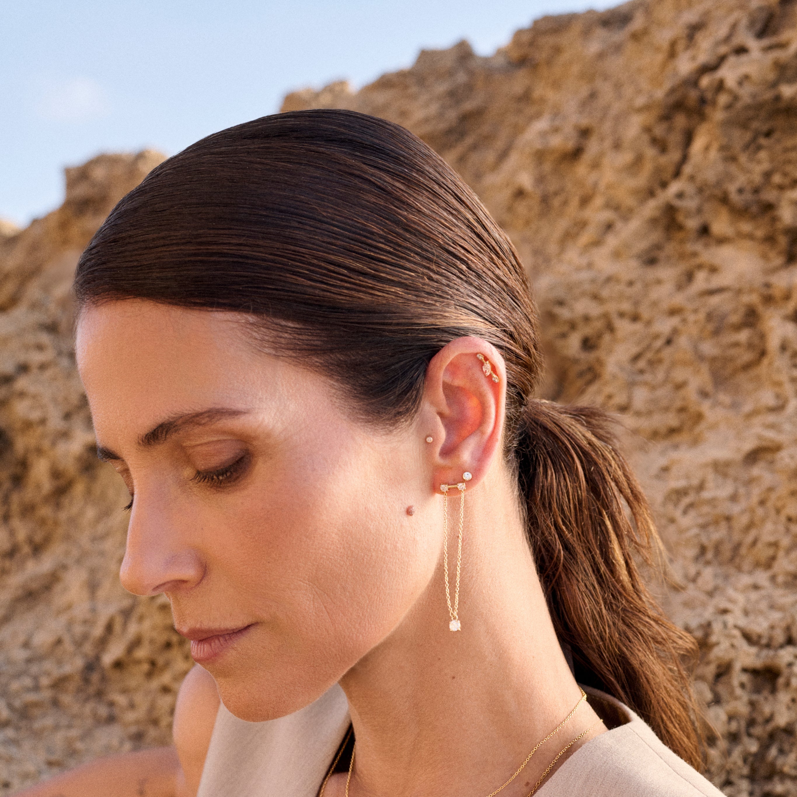 On Point Diamond Earrings