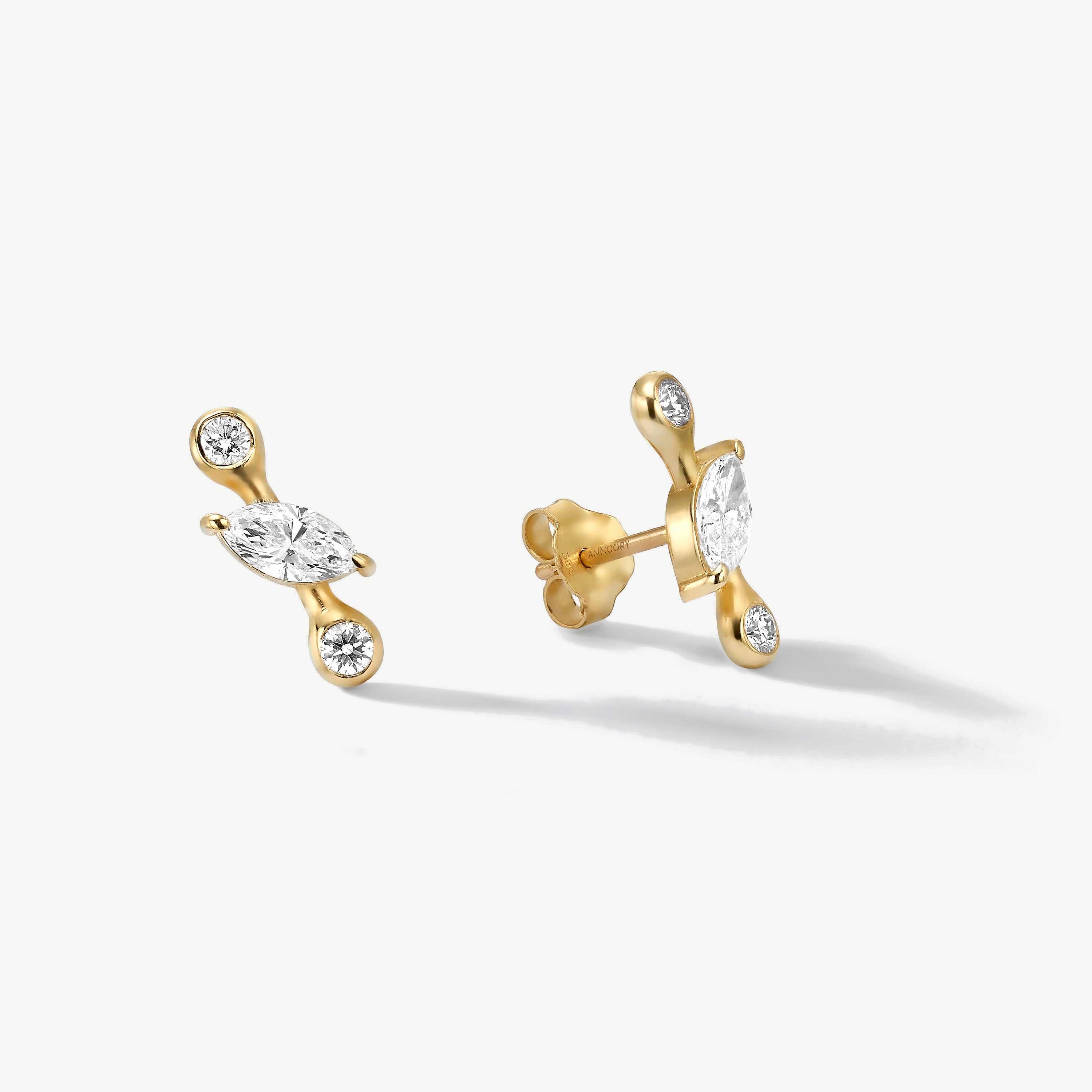 Cosmic Transformer Diamond Earrings