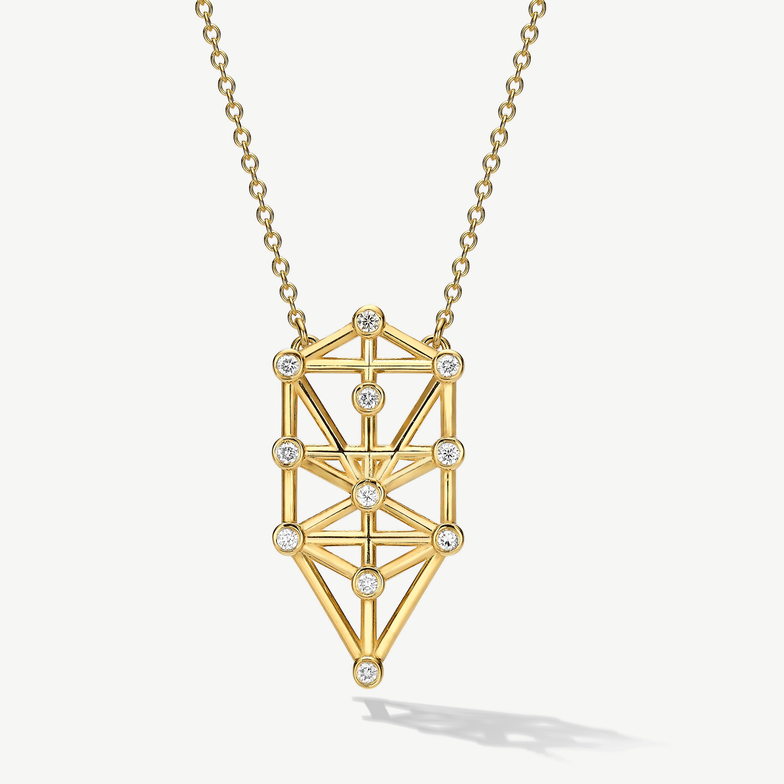 Master Manifestor Diamond Necklace