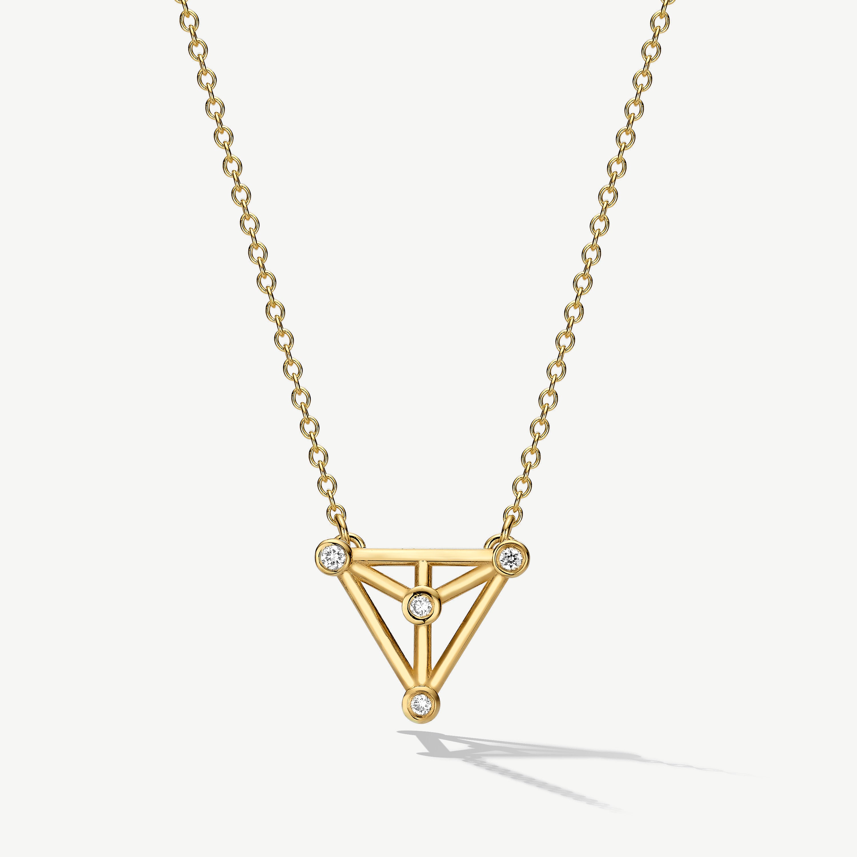 Freedom Between The Lines Diamond Necklace