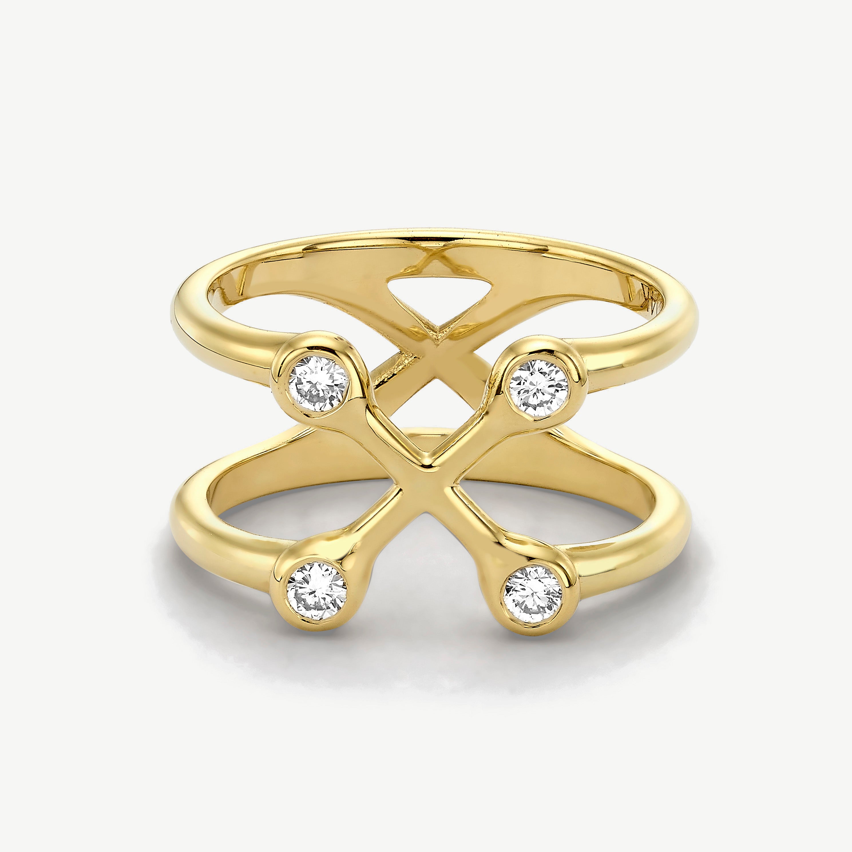 Sacred Balance Diamond Ring