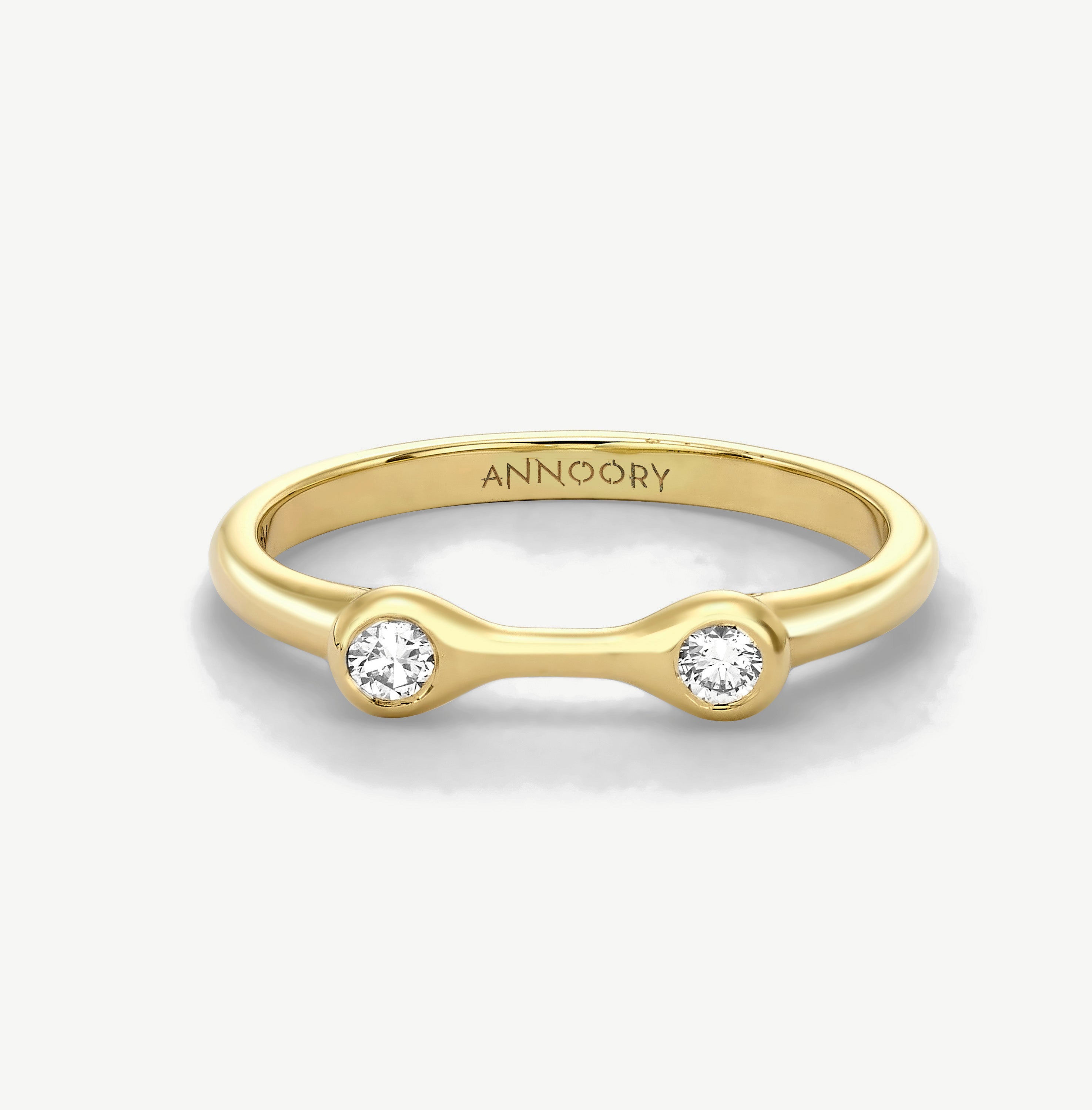 It Takes Two Diamond Layers Ring