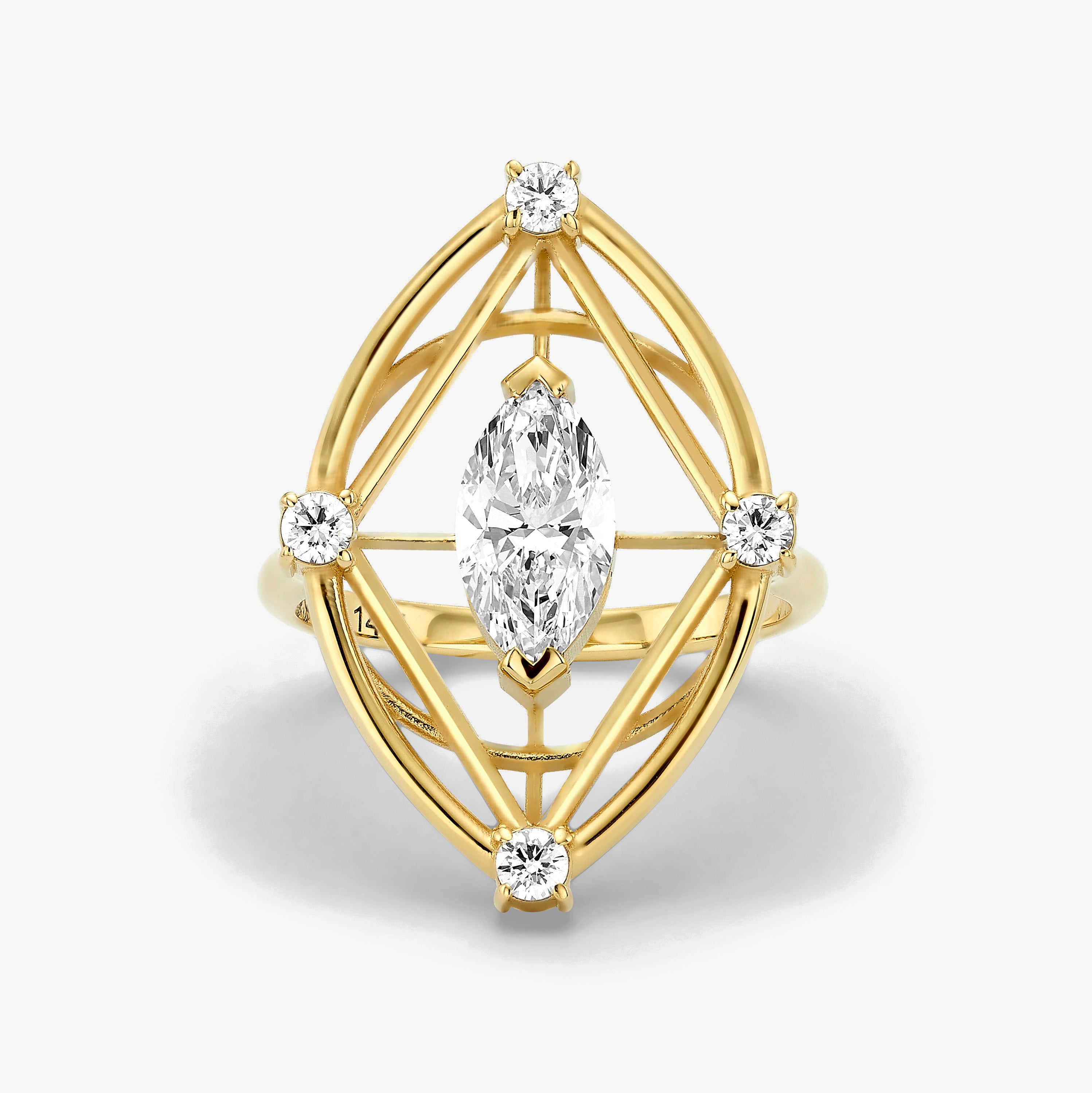 Evolution Of Eye Diamond Ring