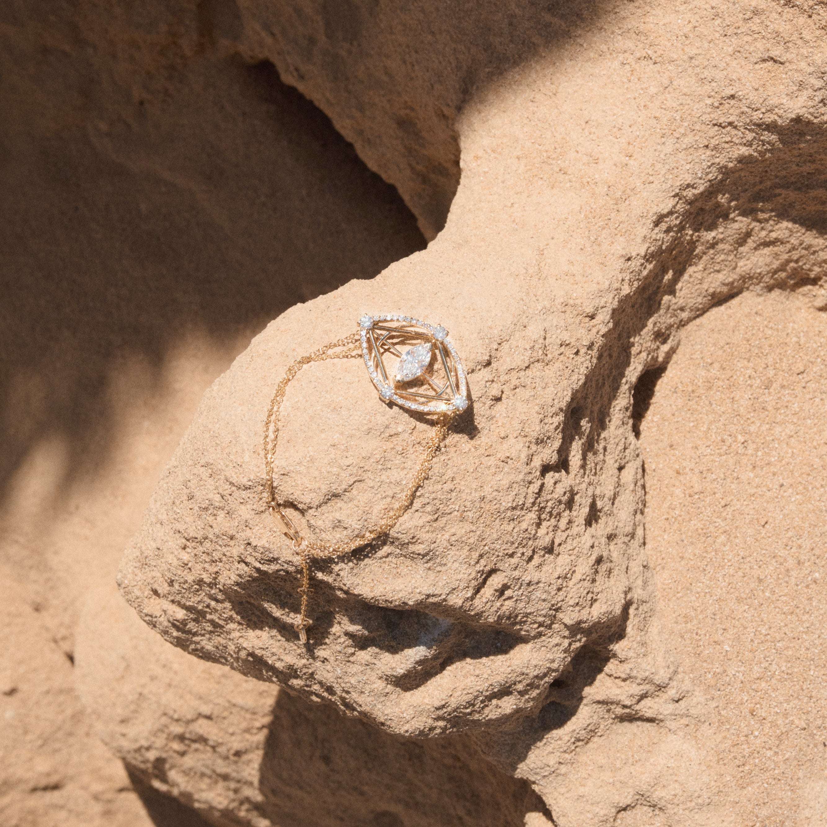 Intuitive Eye Diamond Bracelet