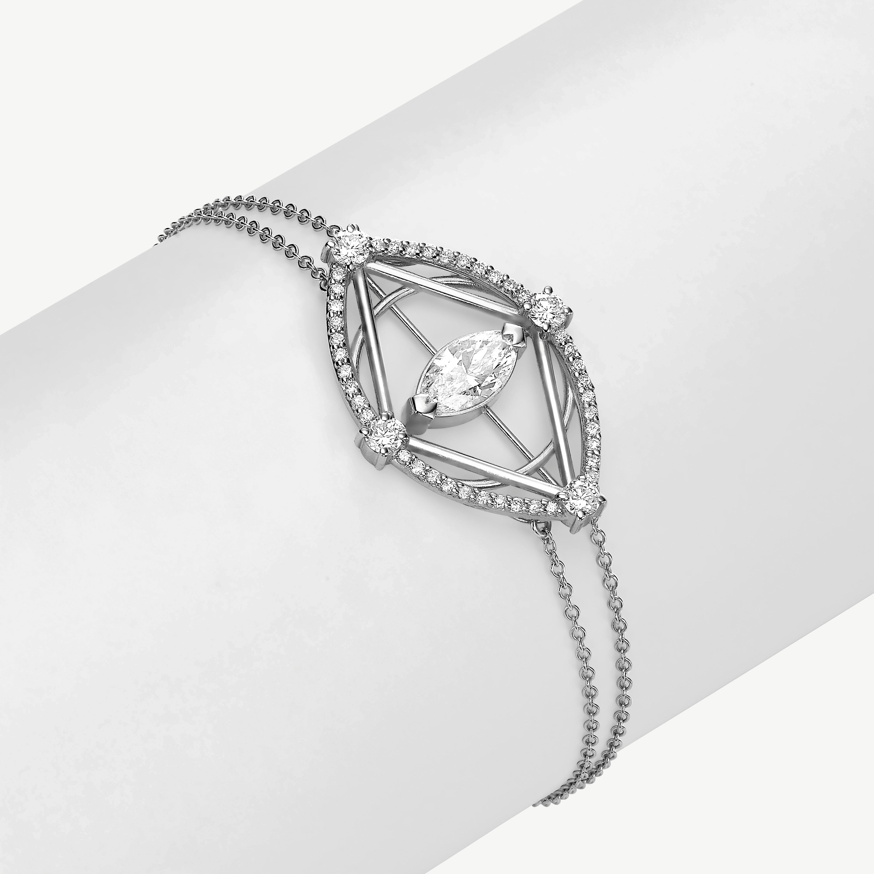 Intuitive Eye Diamond Bracelet