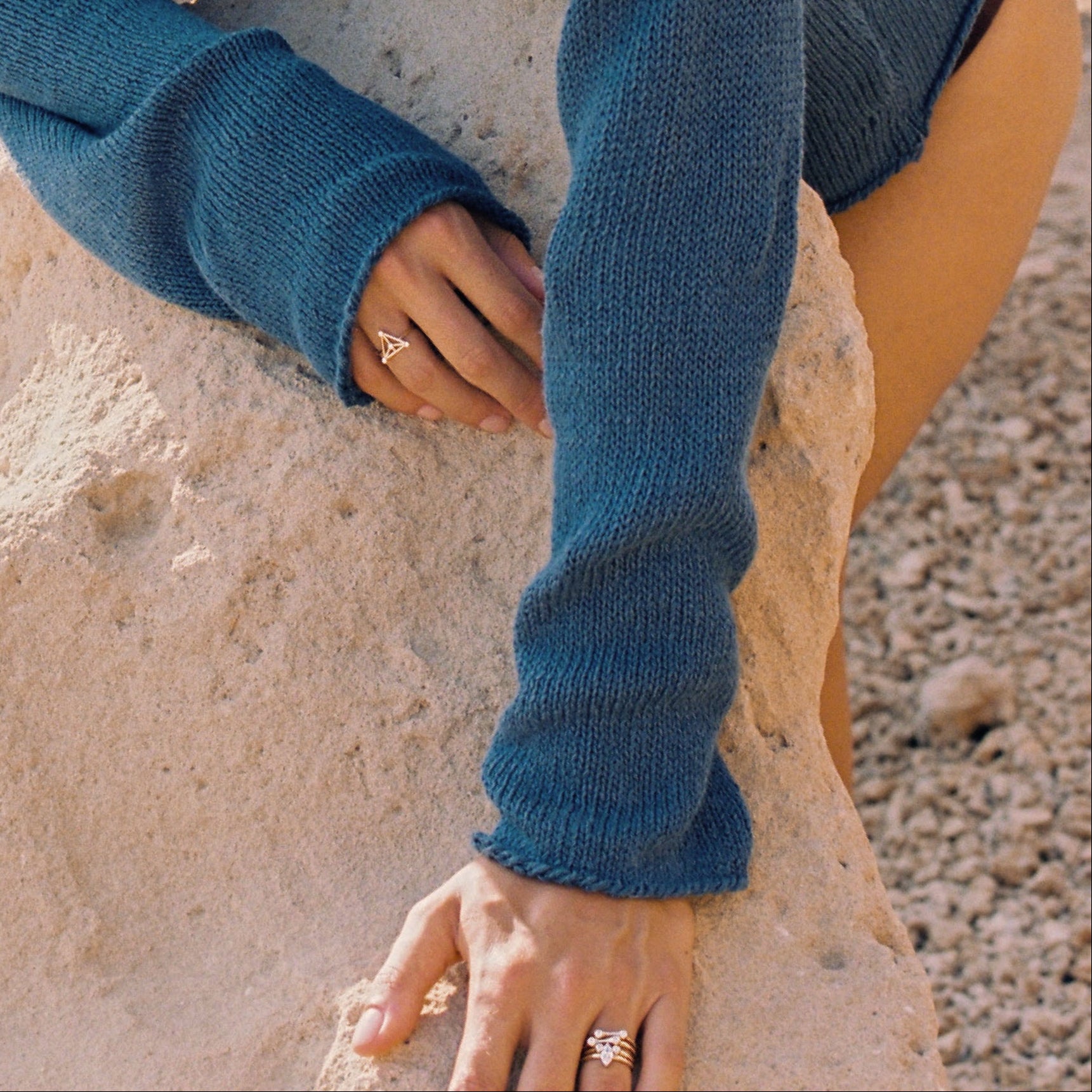 It Takes Two Diamond Layers Ring