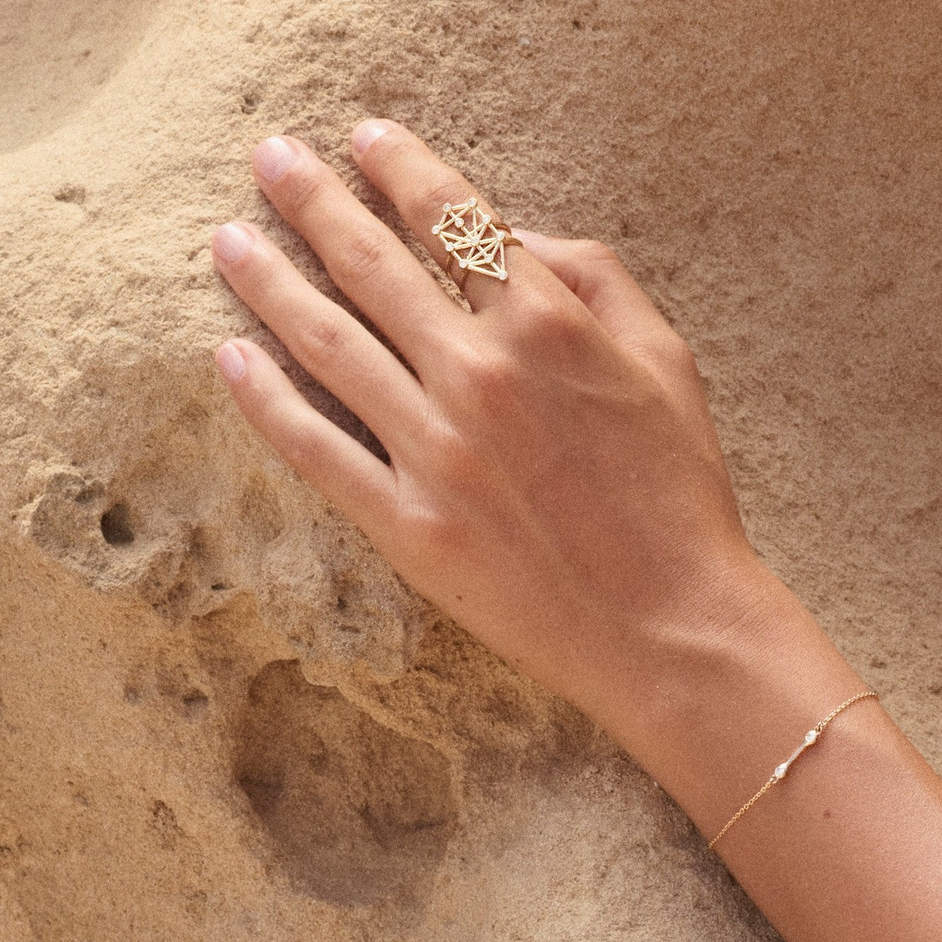 It Takes Two Diamond Bracelet