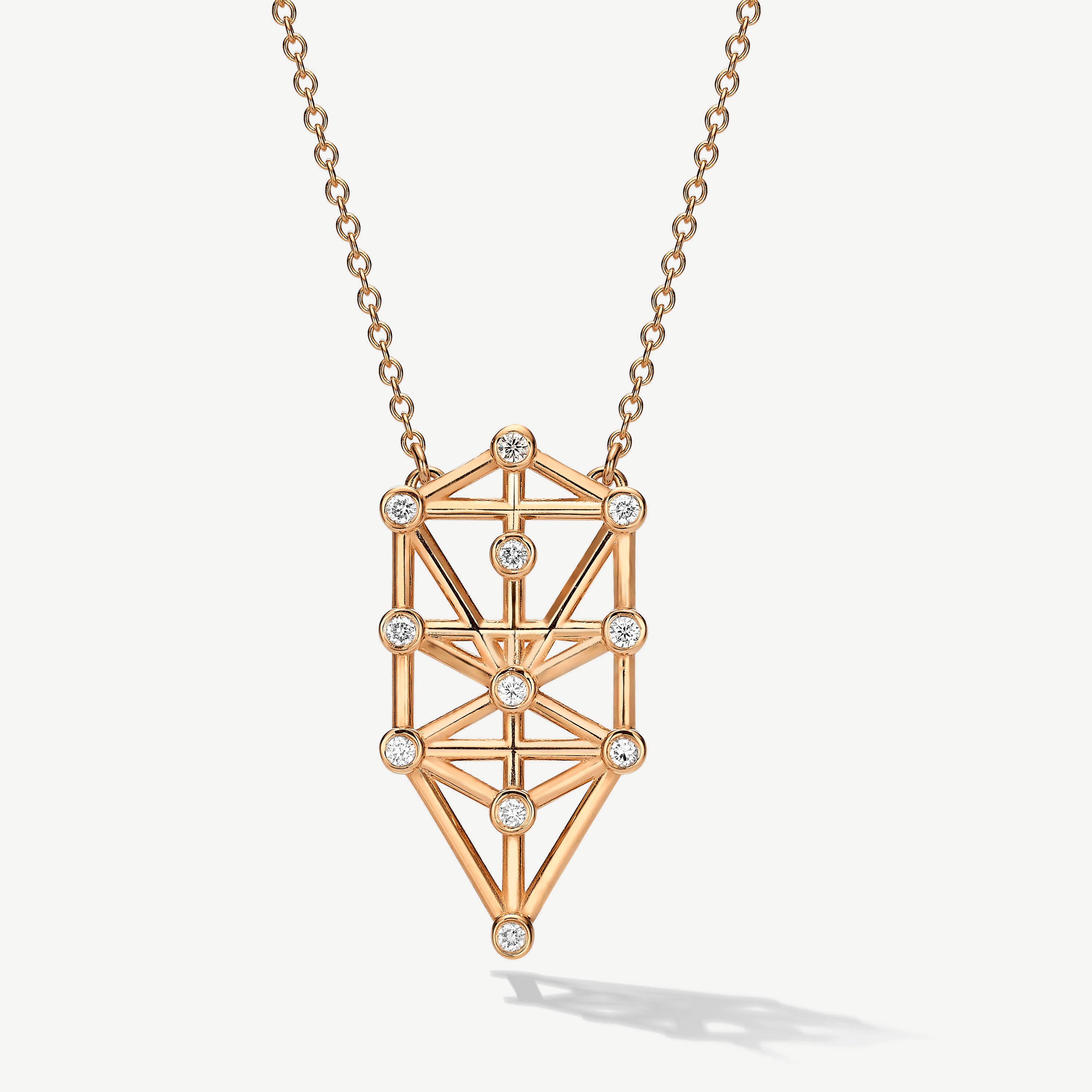 Master Manifestor Diamond Necklace