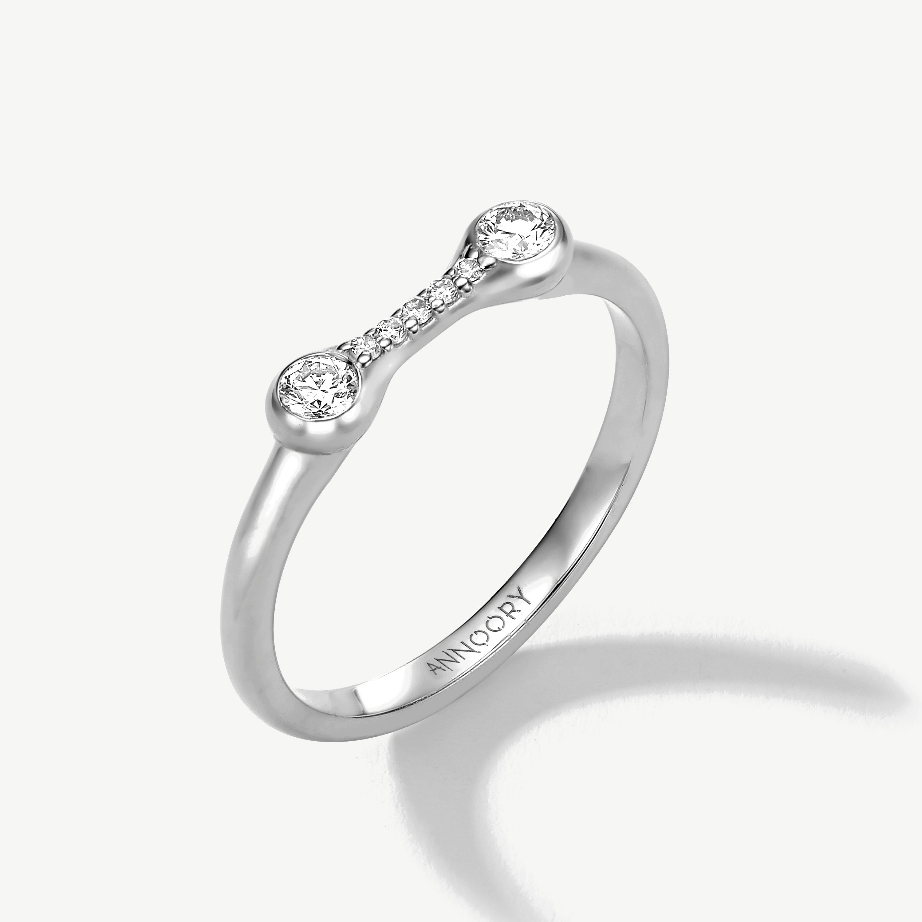 It Takes 2 Diamond Pavé Ring