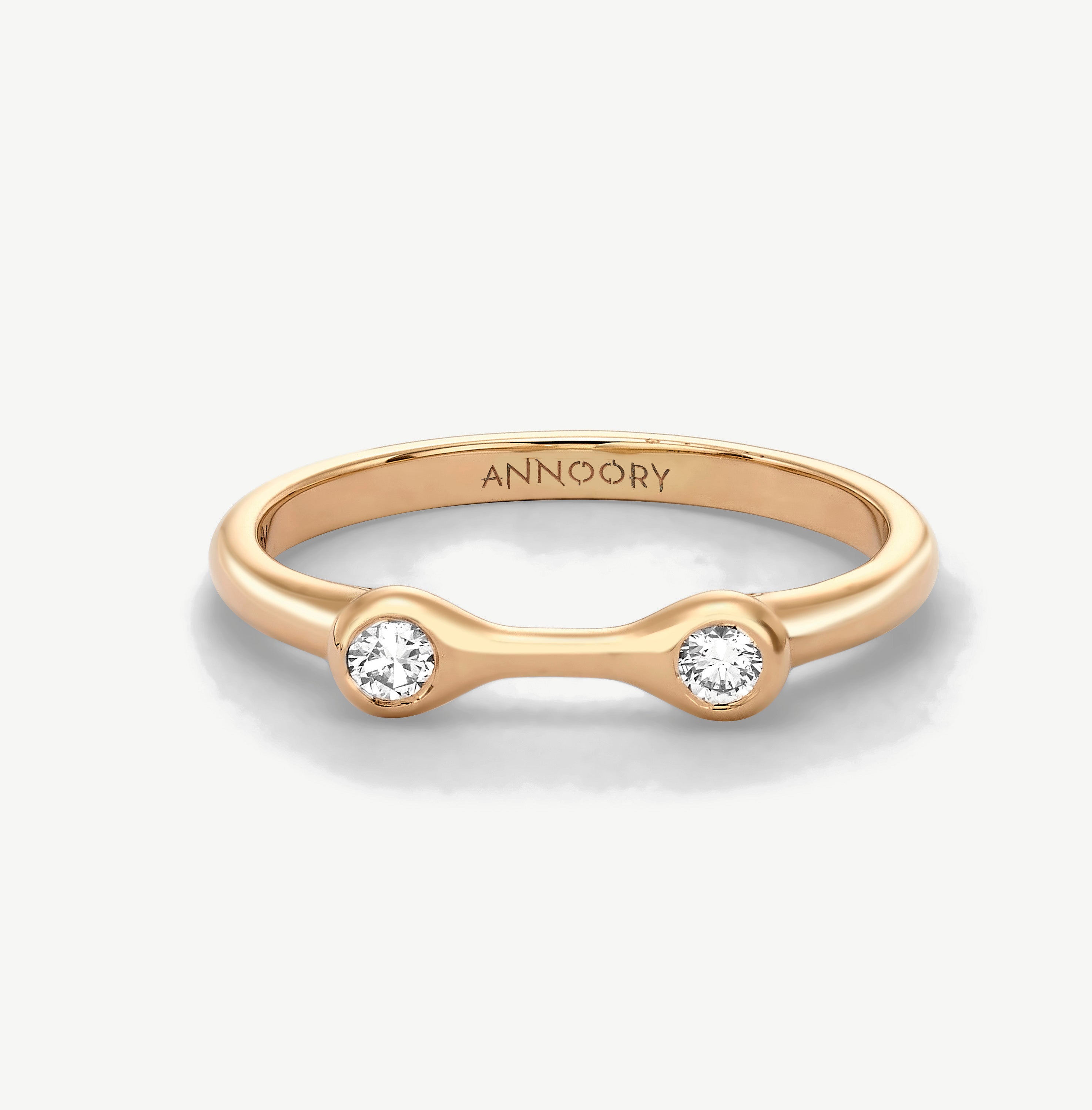 It Takes Two Diamond Layers Ring