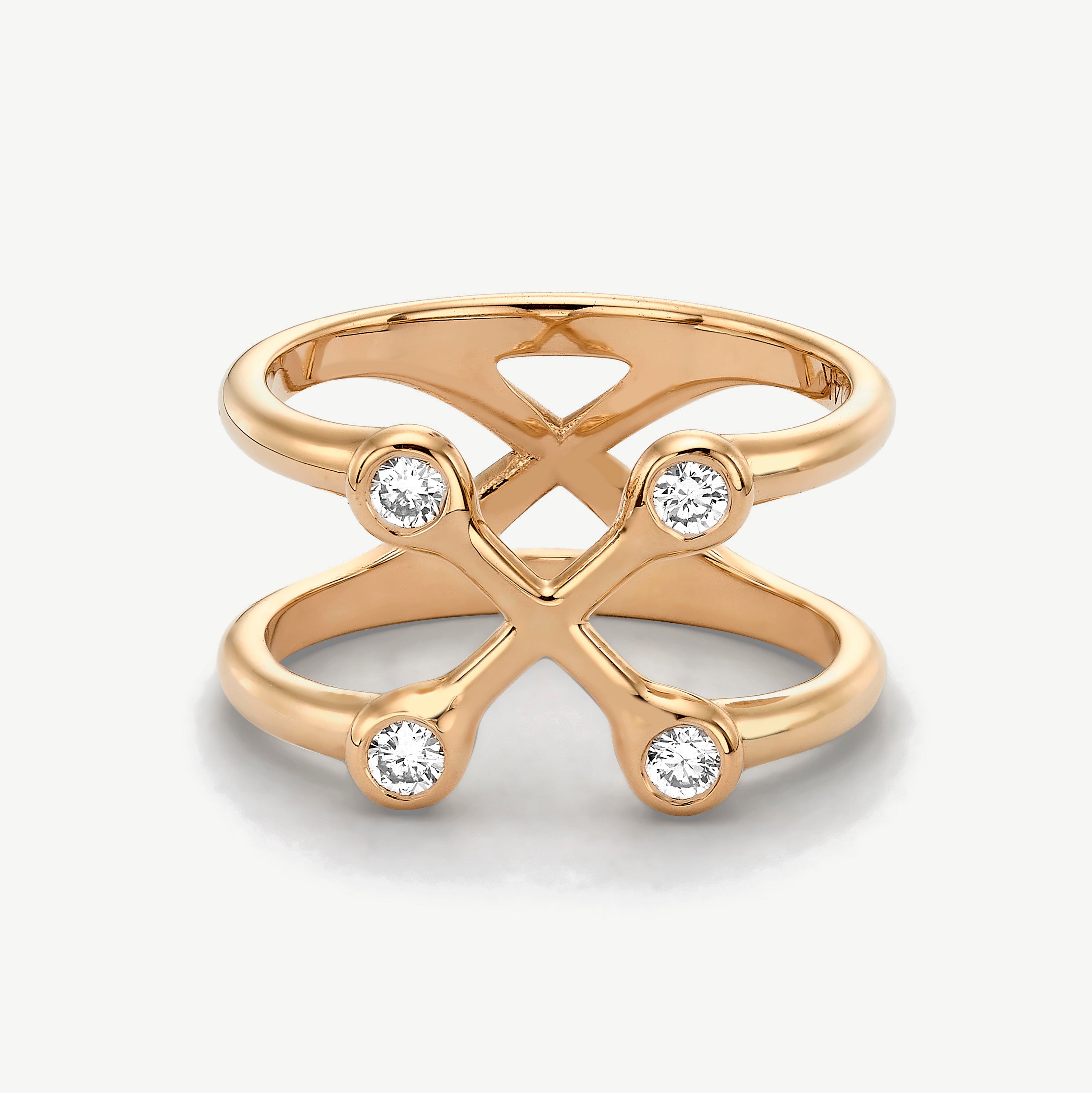 Sacred Balance Diamond Ring