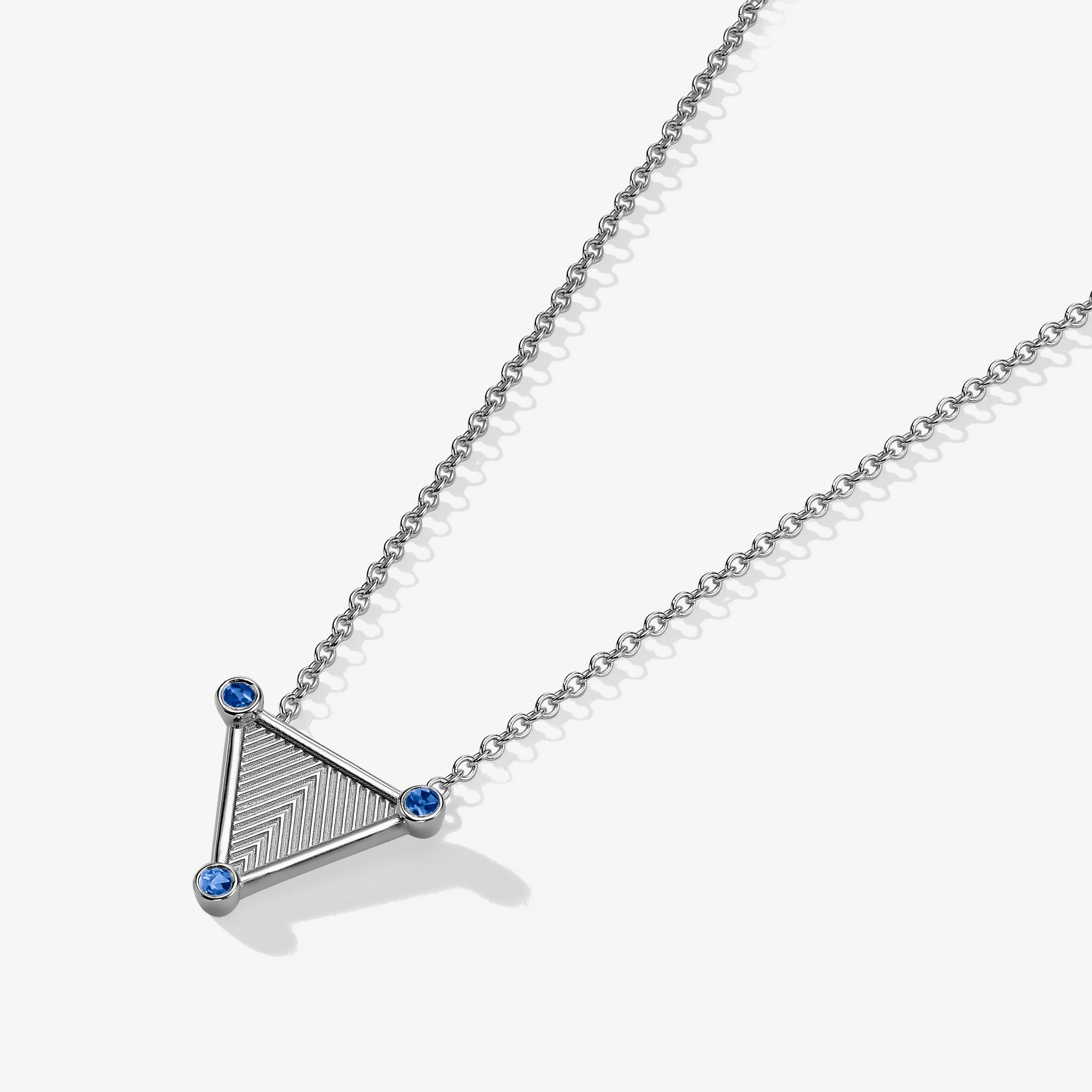 Sensations Blue Sapphire Necklace