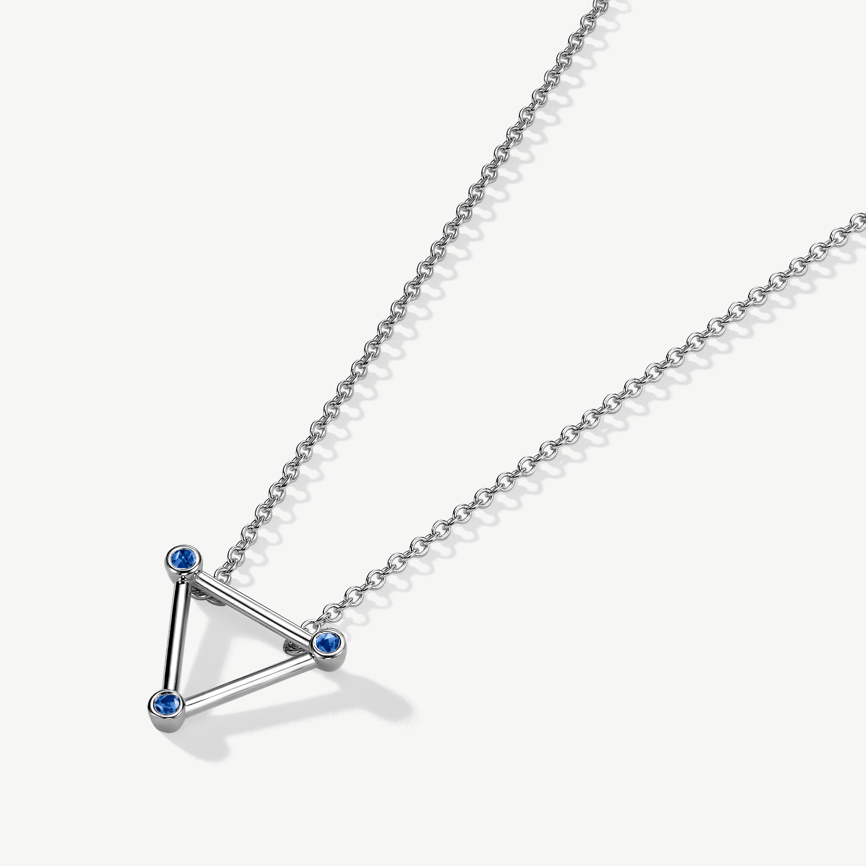 Unseen Realities Blue Sapphire Necklace