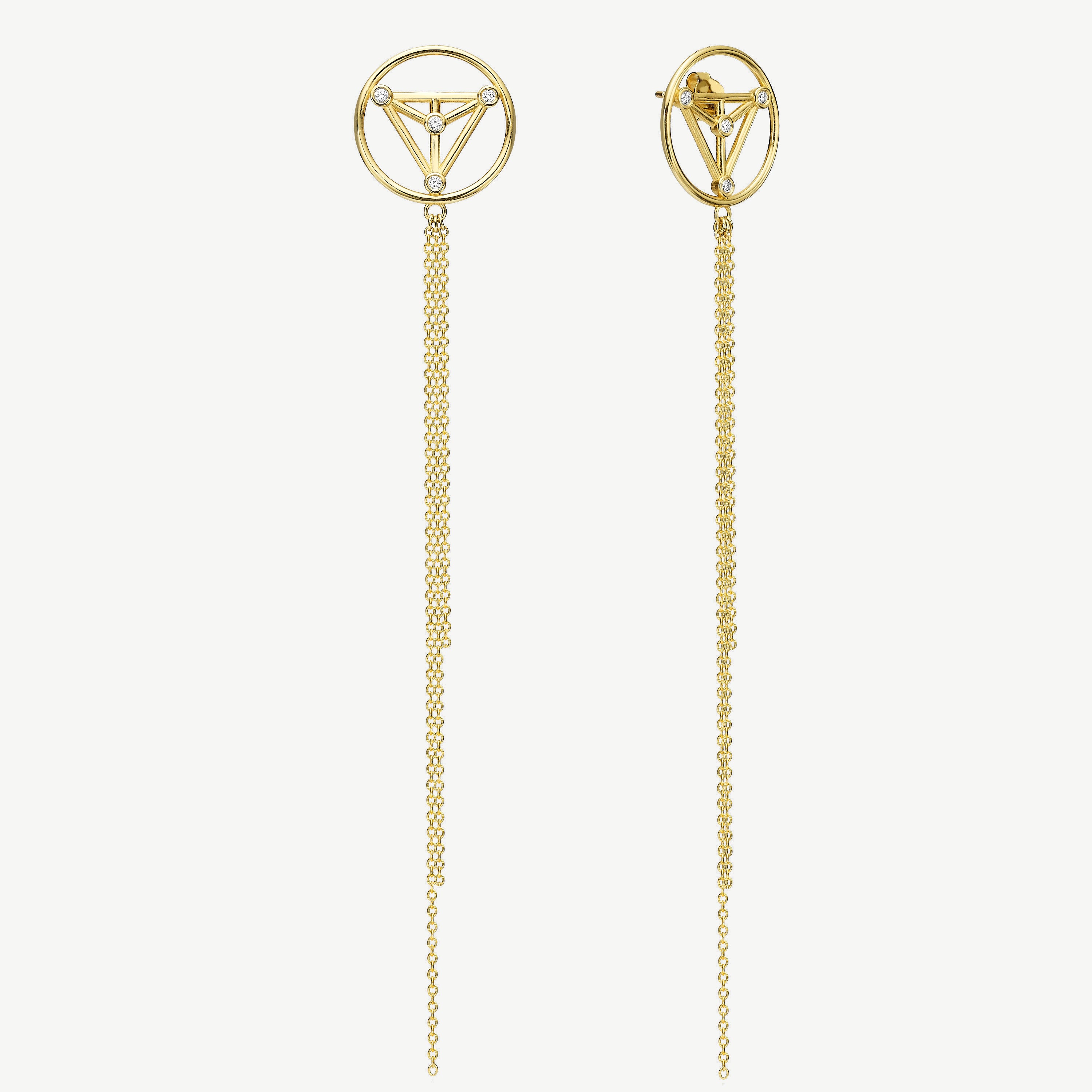 Emotional Freedom Cascade Drop Earrings