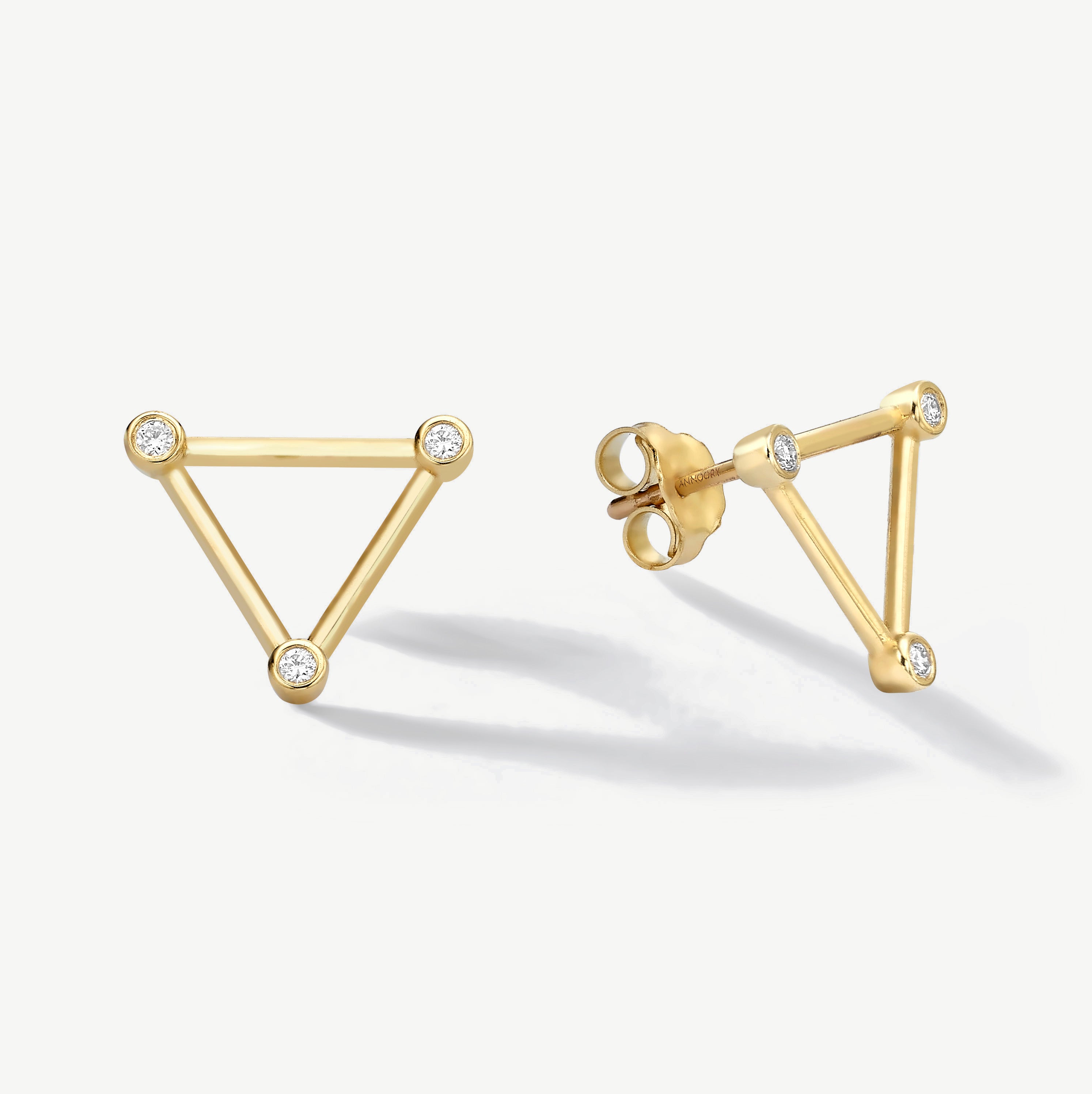 Unseen Realities Diamond Earrings