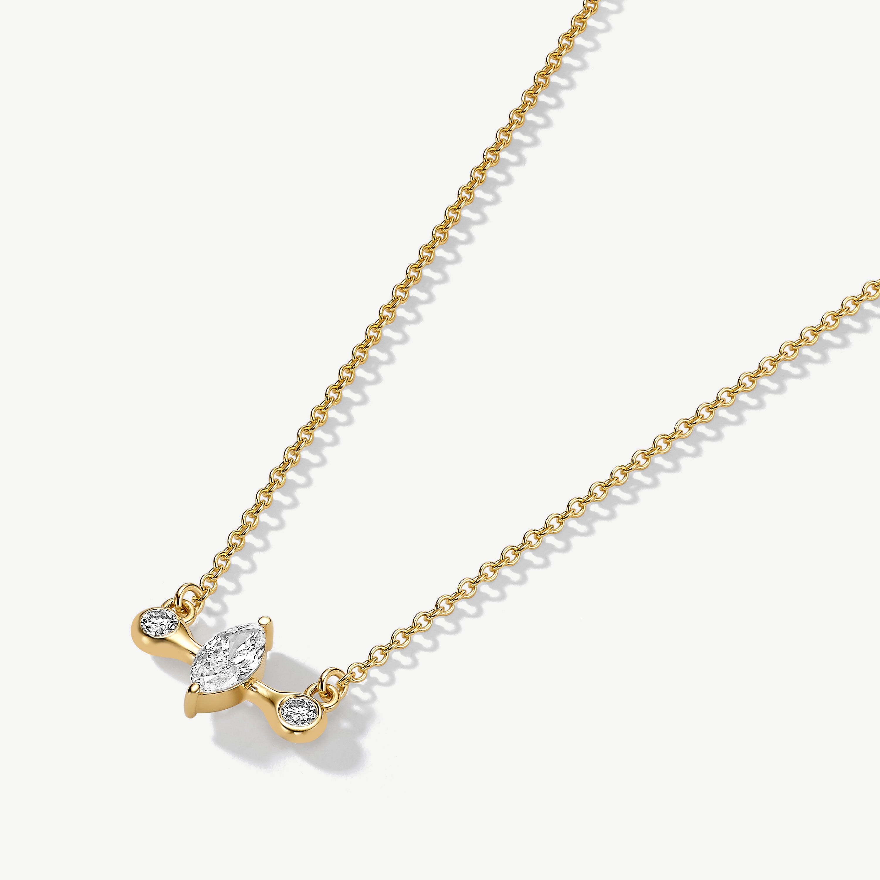 Cosmic Balance Diamond Necklace