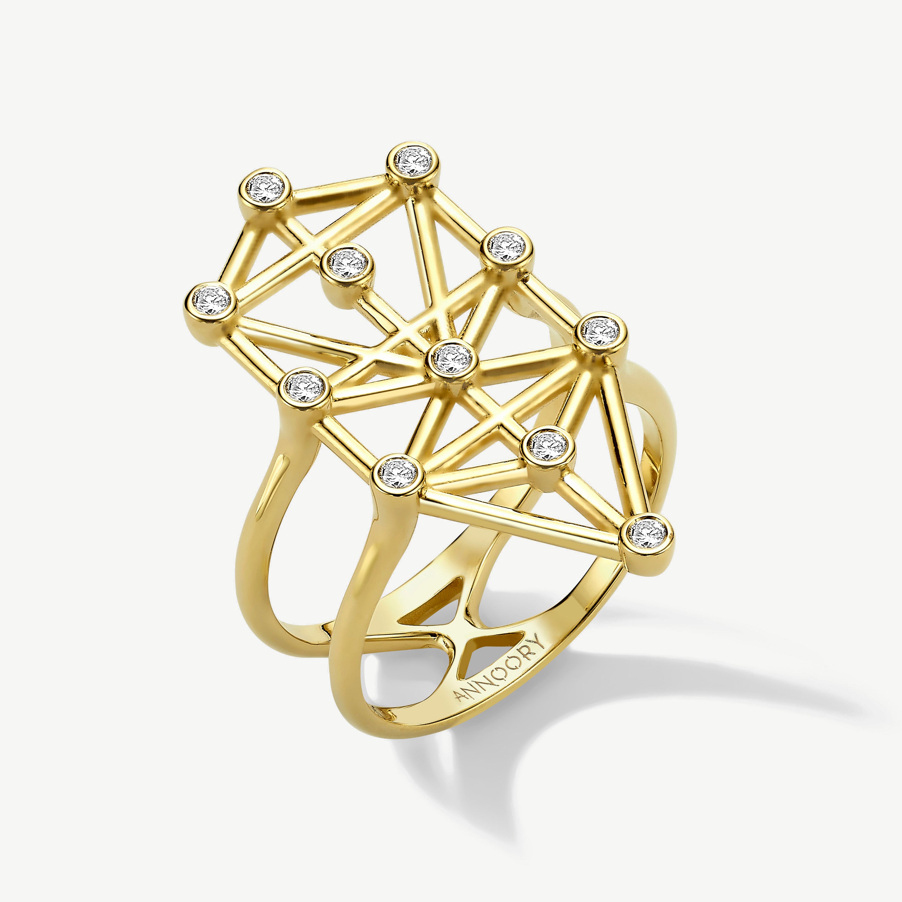 Master Manifestor Diamond Statement Ring