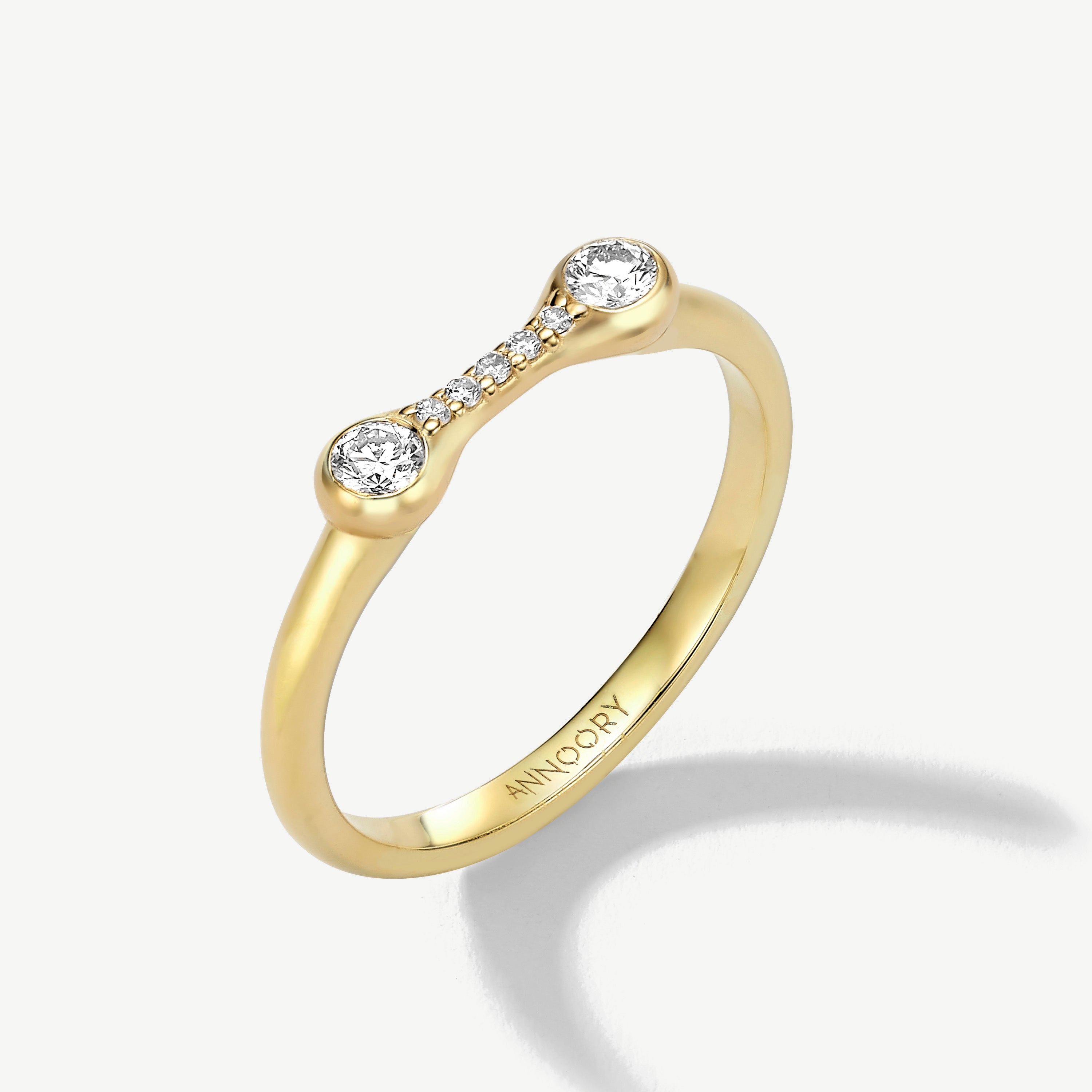 It Takes 2 Diamond Pavé Ring