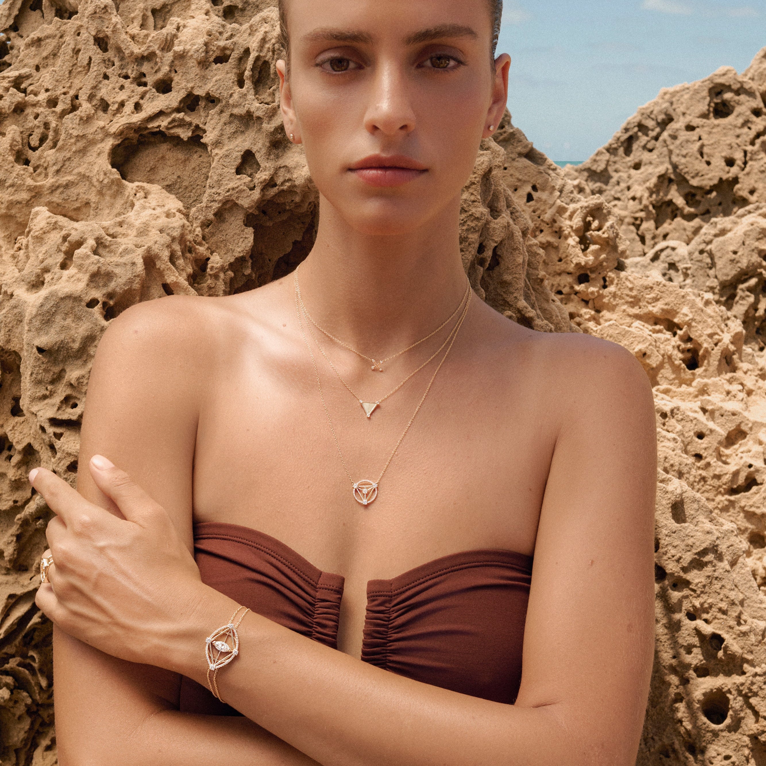 Intuitive Eye Diamond Bracelet