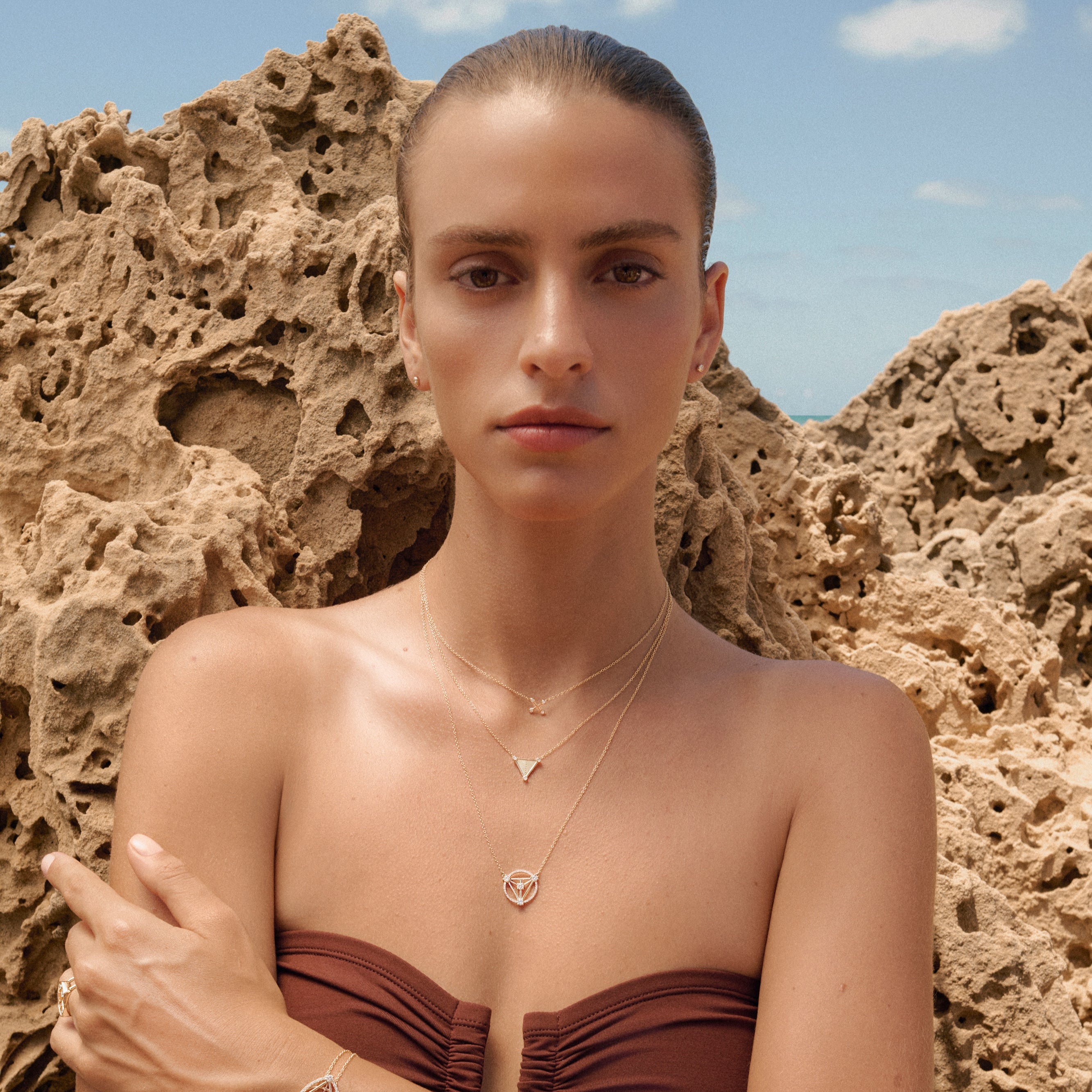 Upgrade Your Aura Small Diamond Necklace