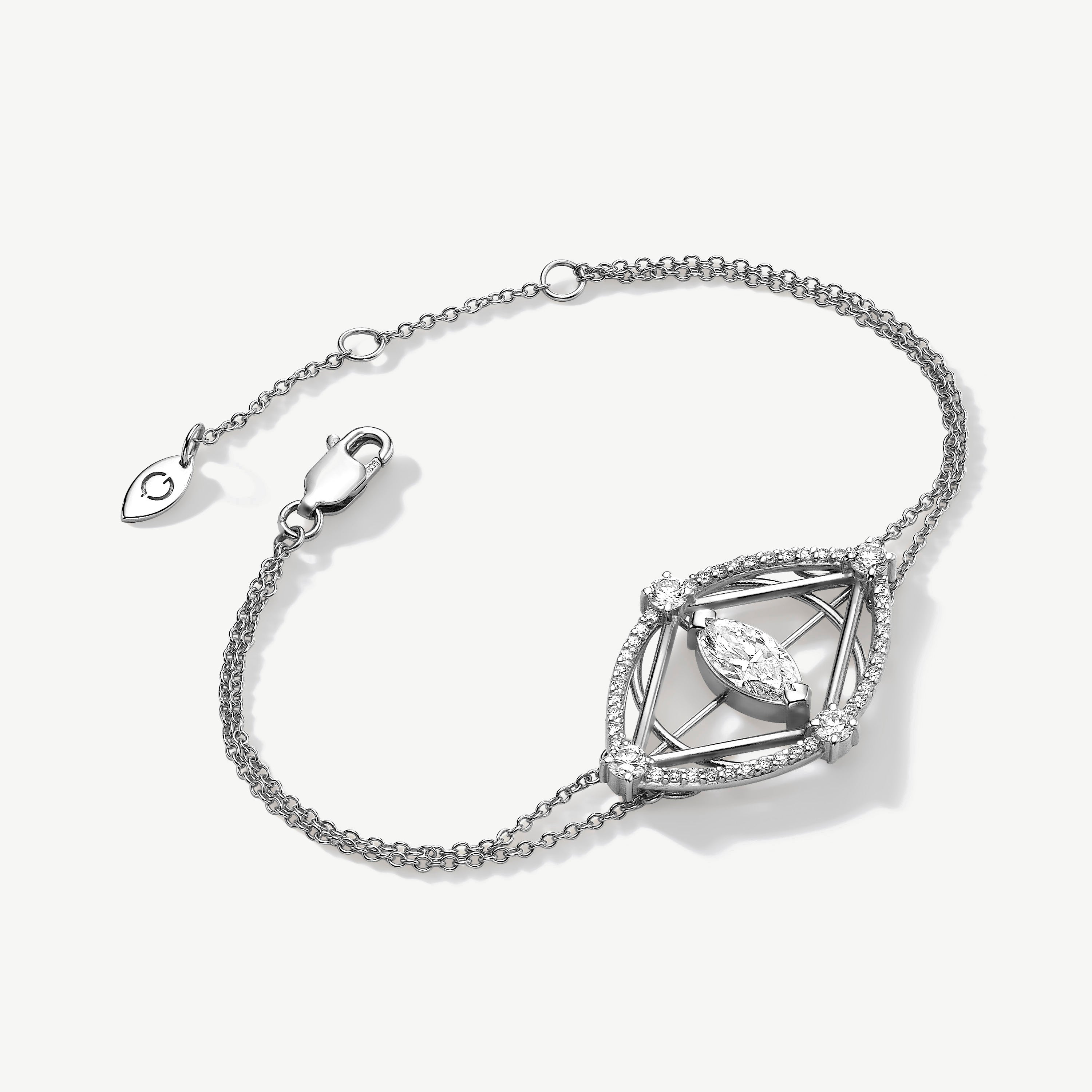 Intuitive Eye Diamond Bracelet