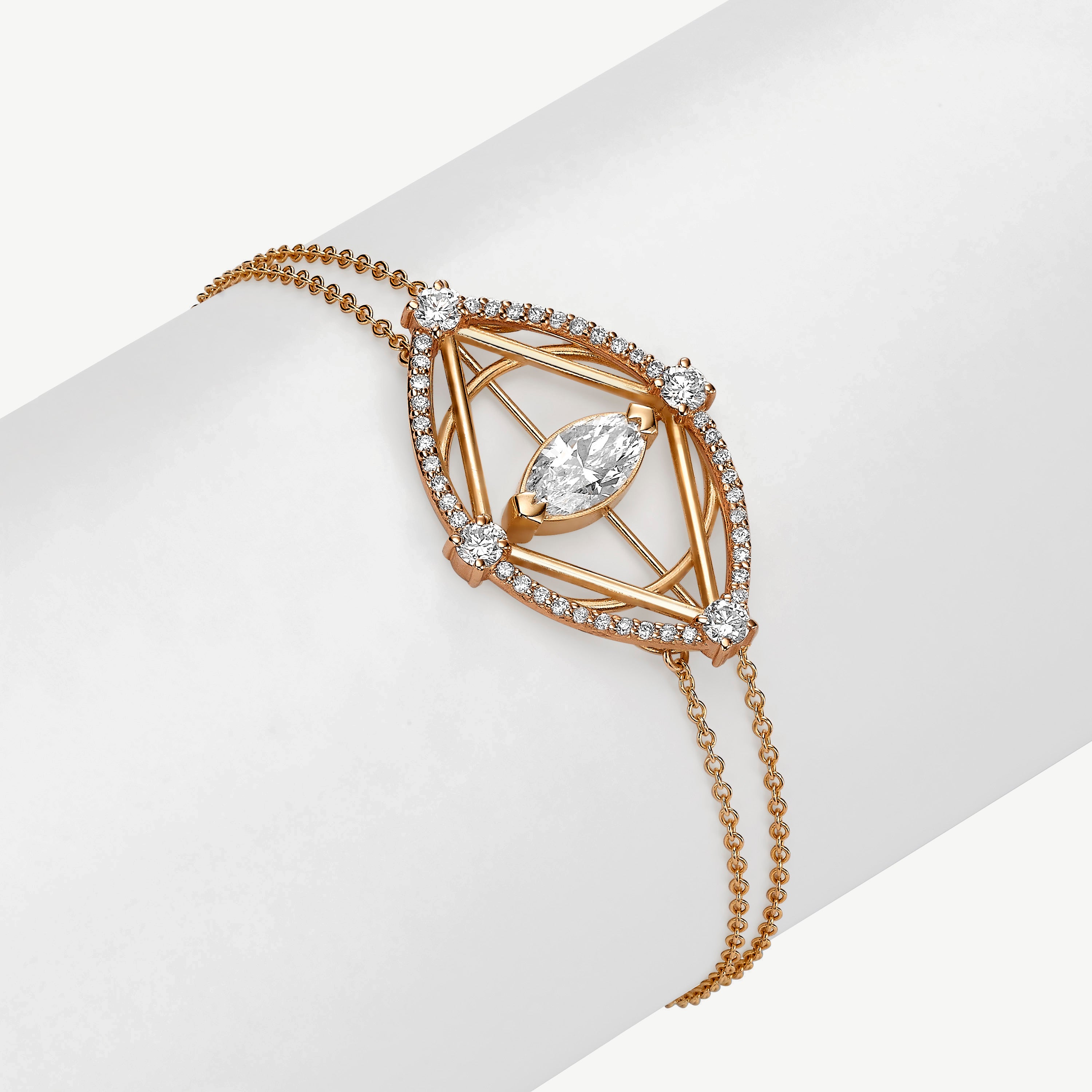 Intuitive Eye Diamond Bracelet