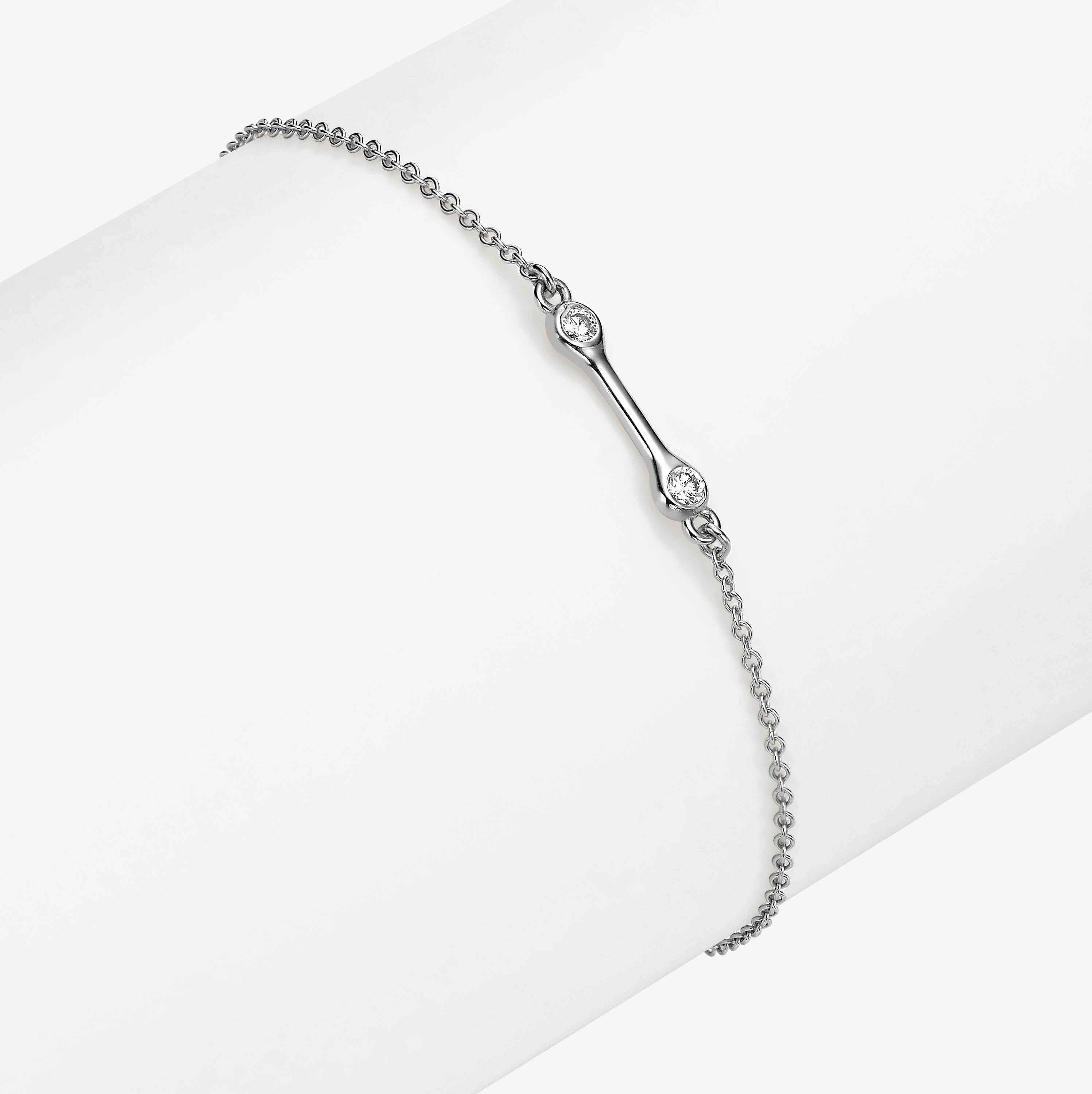 It Takes Two Diamond Bracelet