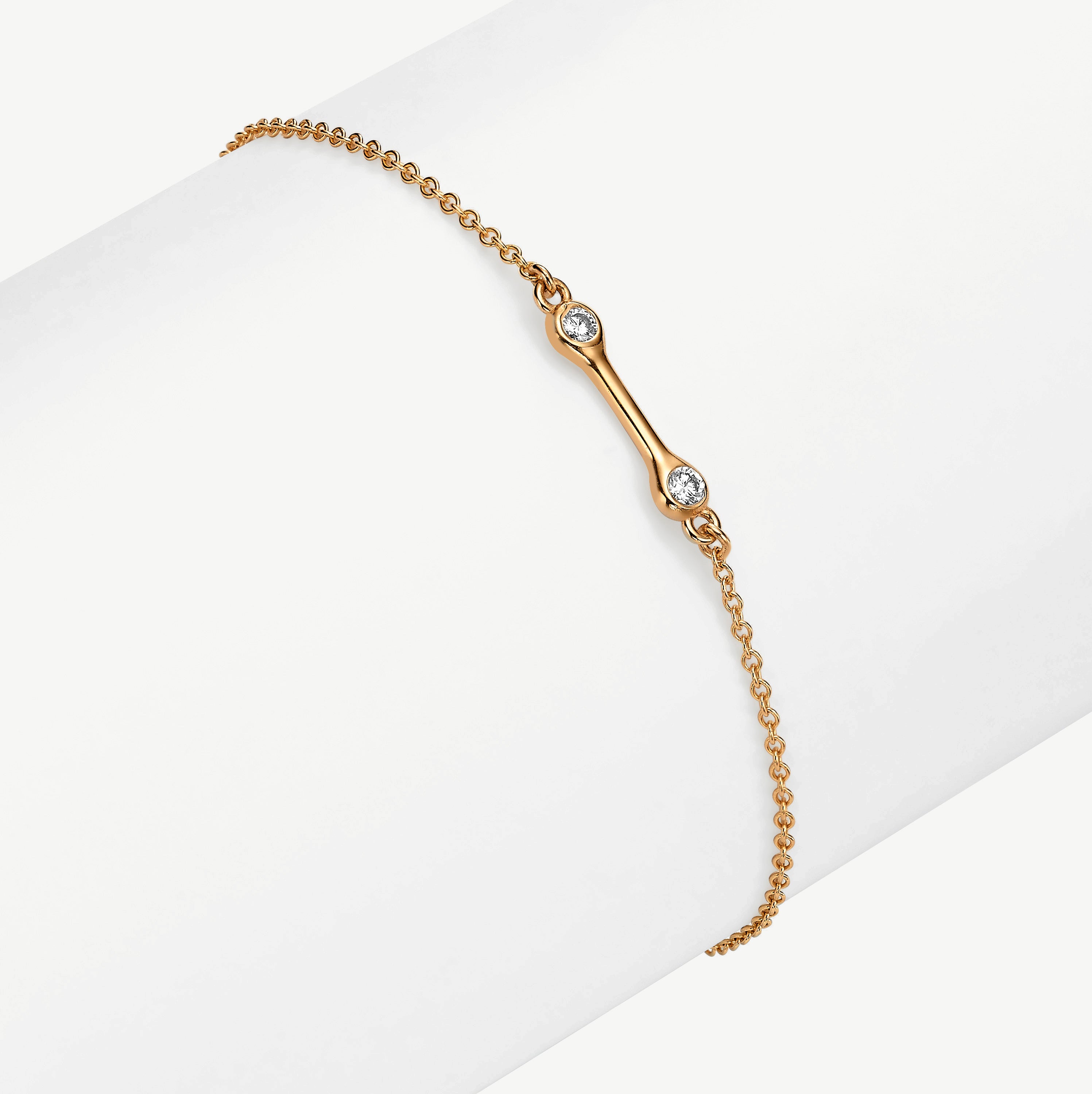 It Takes Two Diamond Bracelet