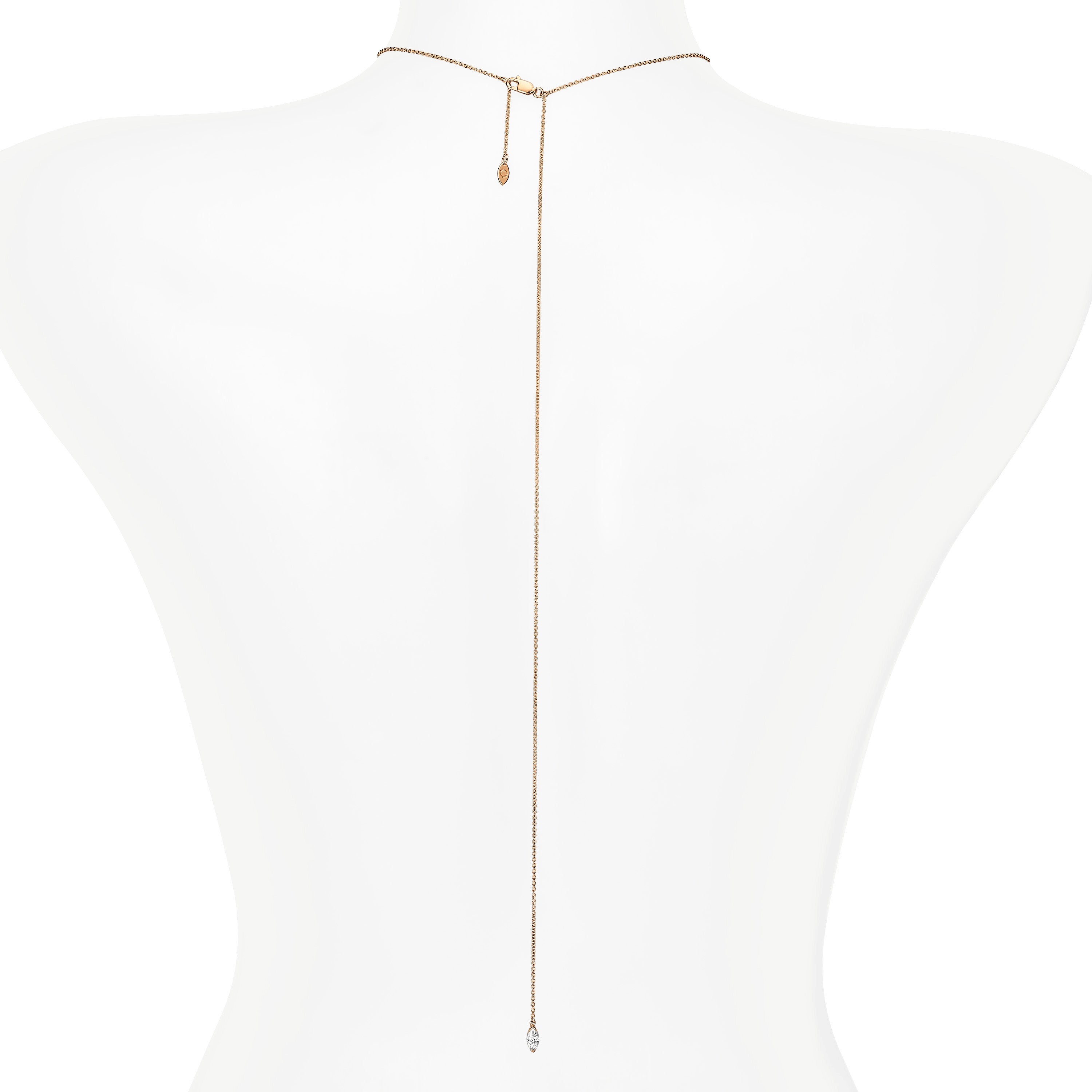 We Have Your Back Diamond Eye Necklace