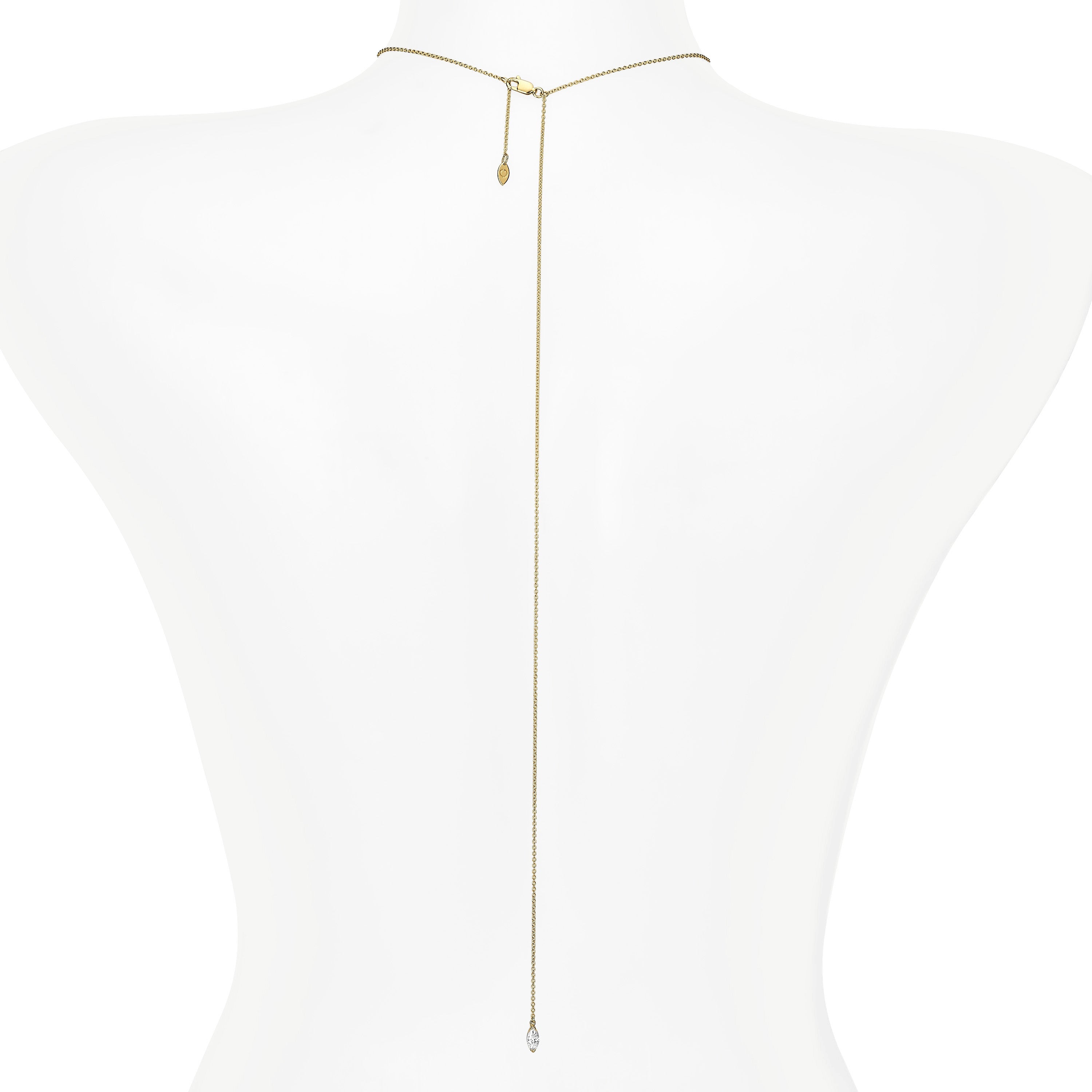 We Have Your Back Diamond Eye Necklace