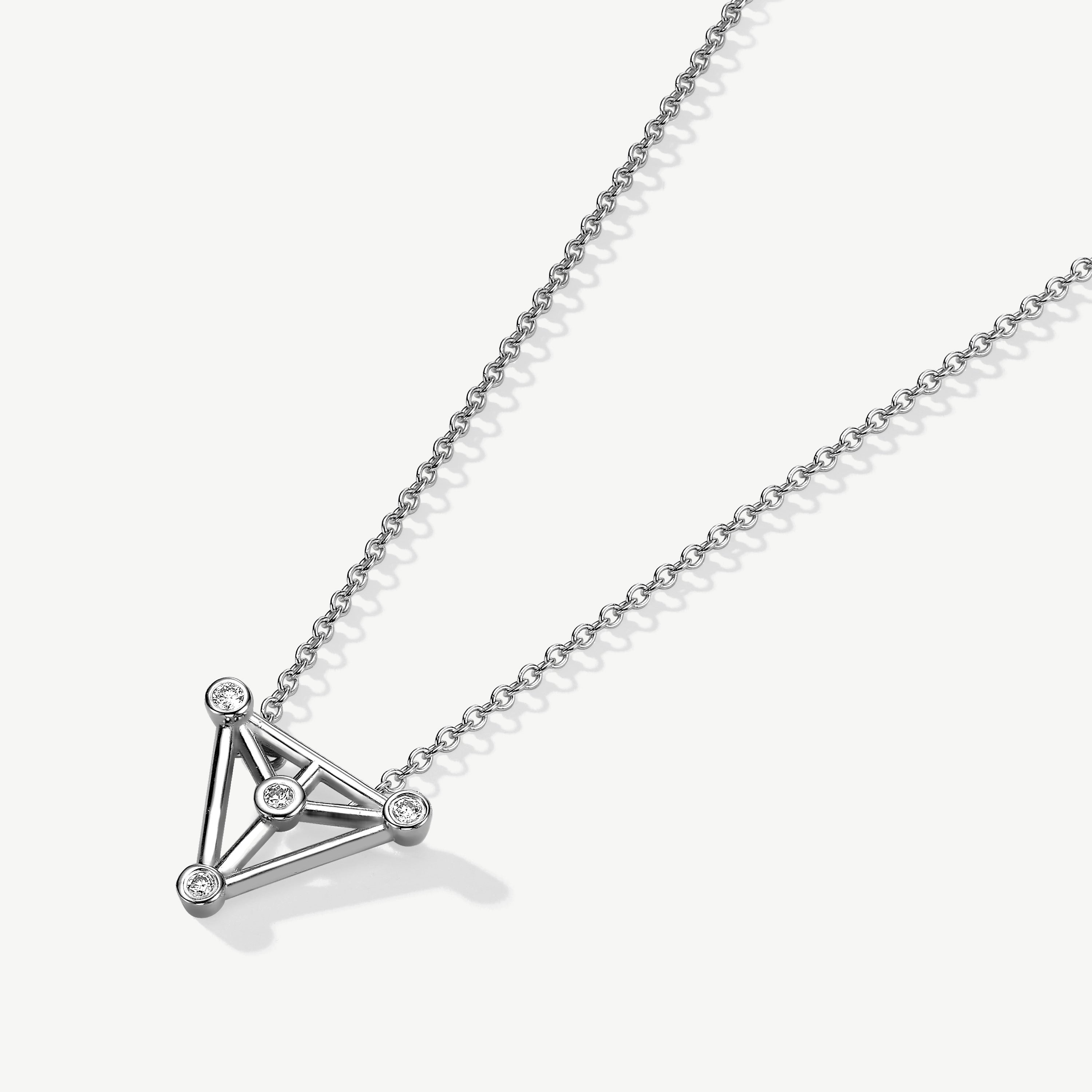Freedom Between The Lines Diamond Necklace