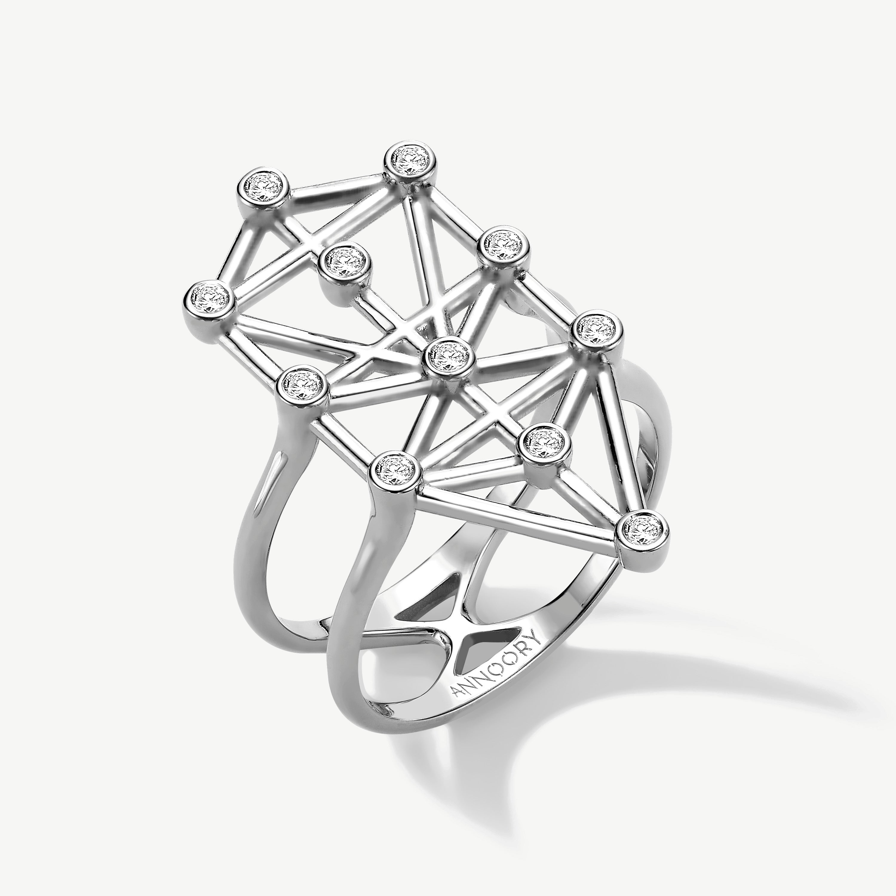 Master Manifestor Diamond Statement Ring