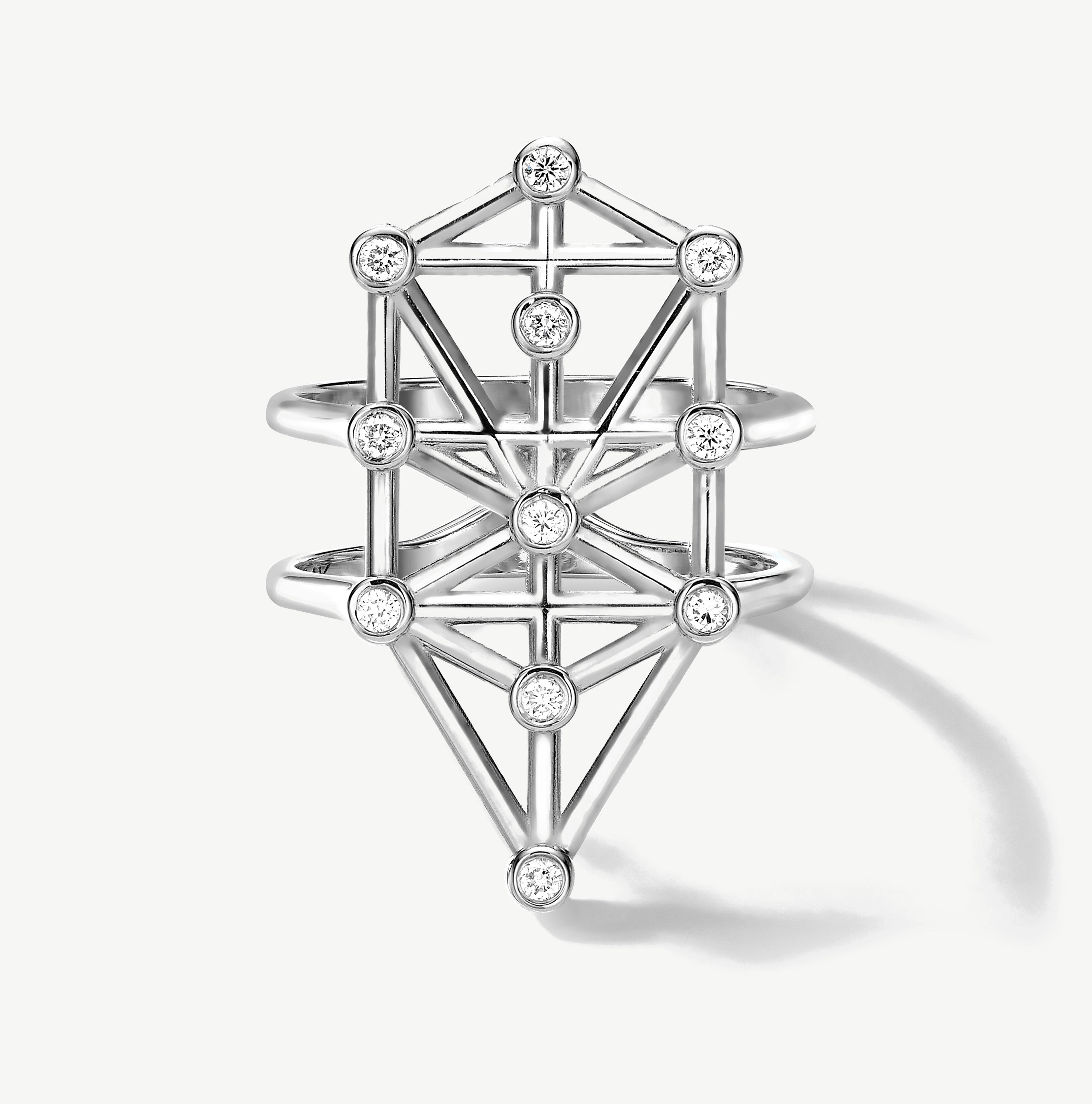 Master Manifestor Diamond Statement Ring