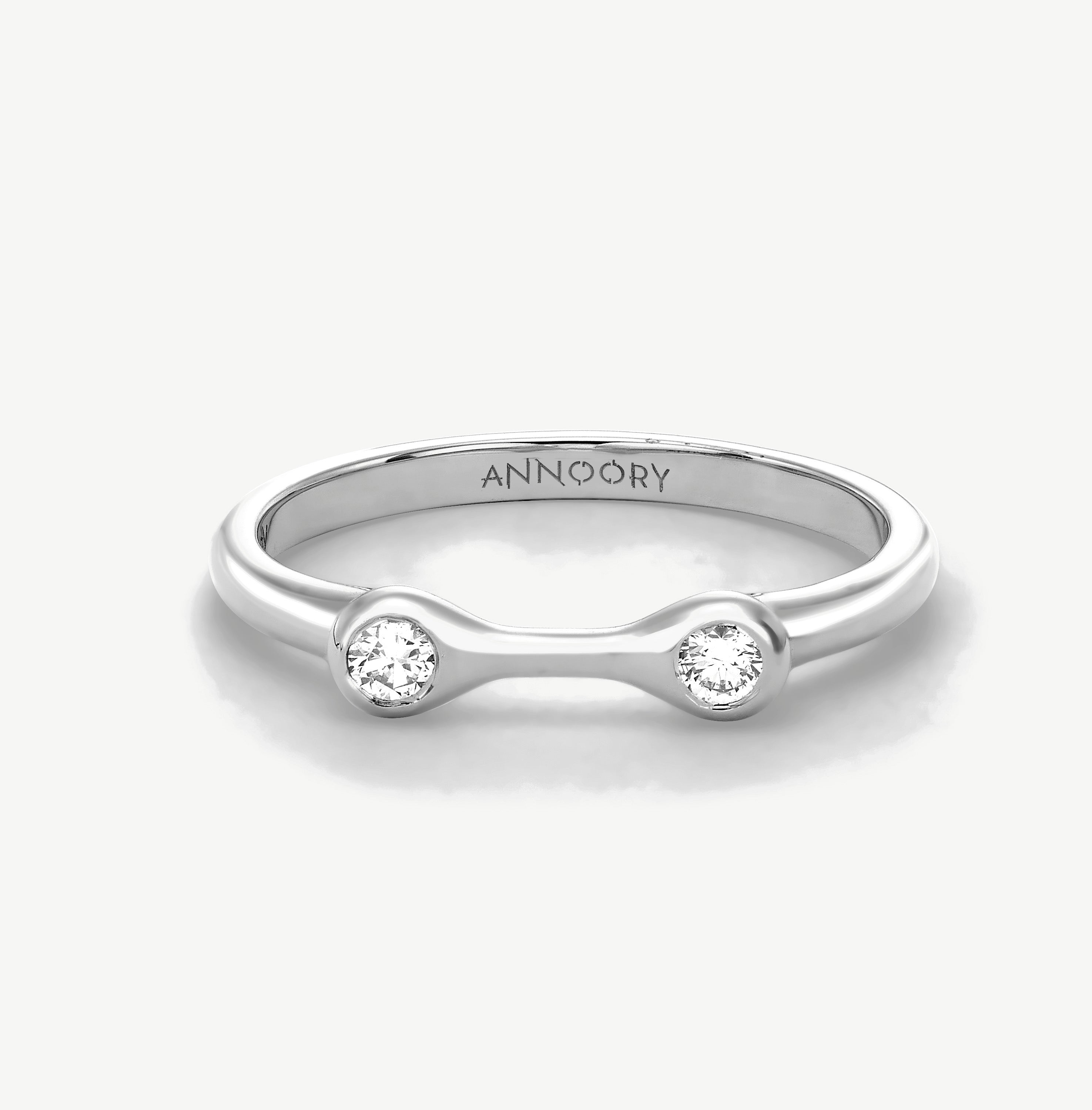 It Takes Two Diamond Layers Ring