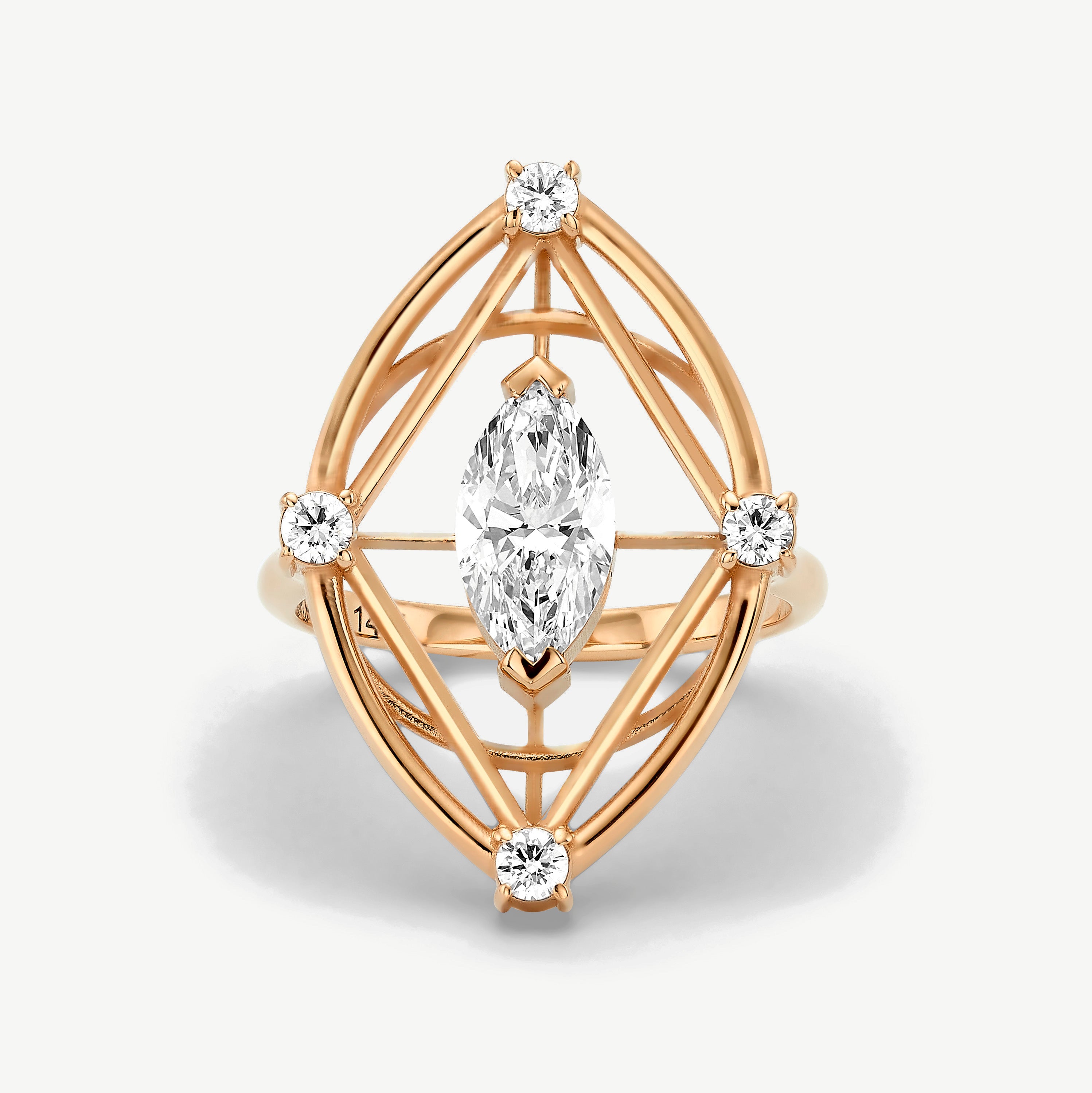 Evolution Of Eye Diamond Ring