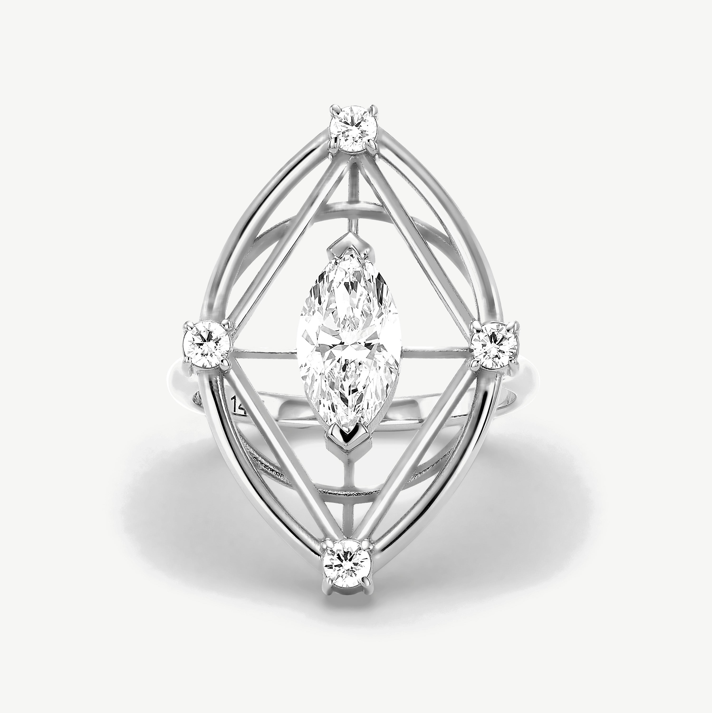 Evolution Of Eye Diamond Ring