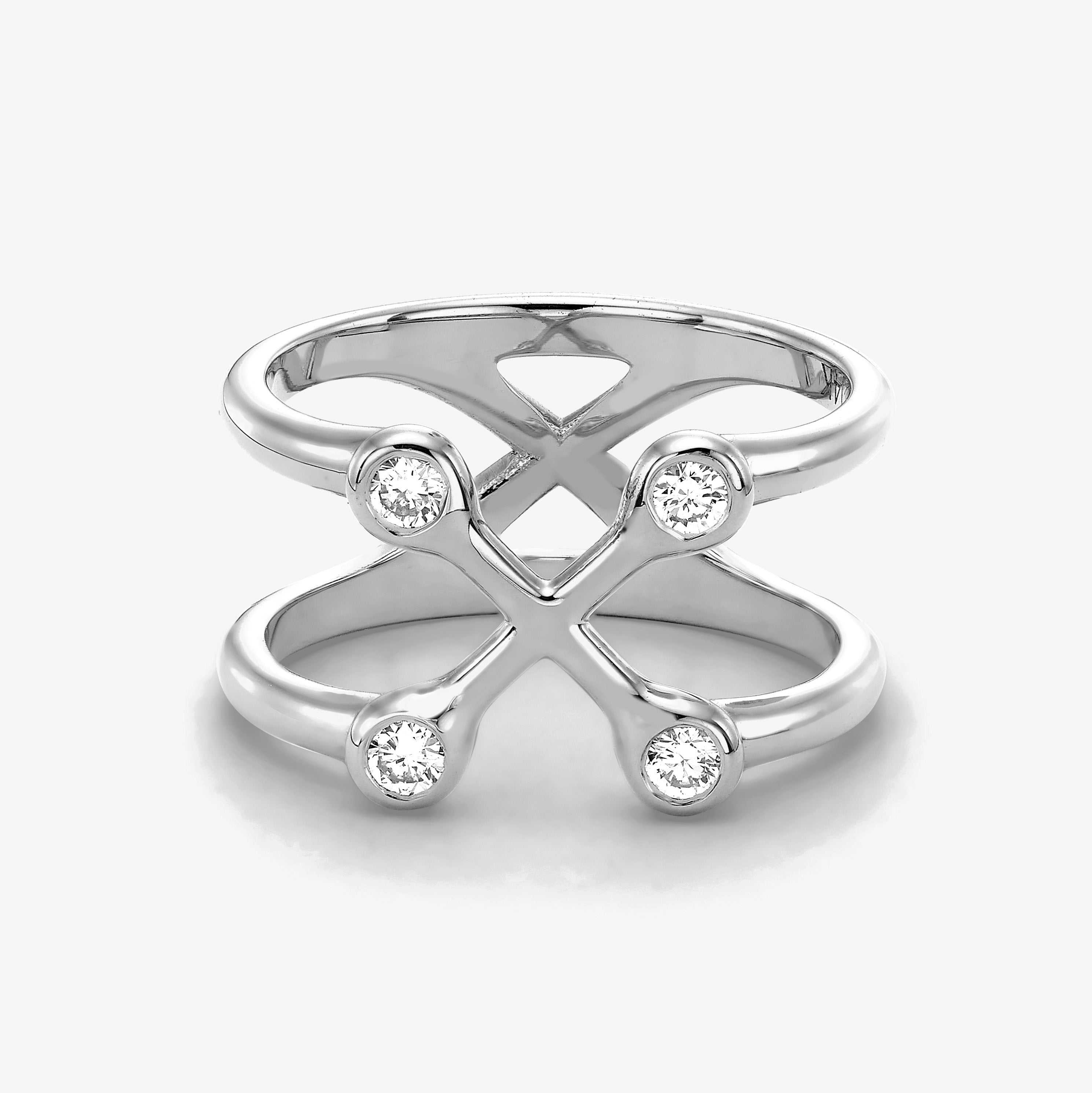 Sacred Balance Diamond Ring