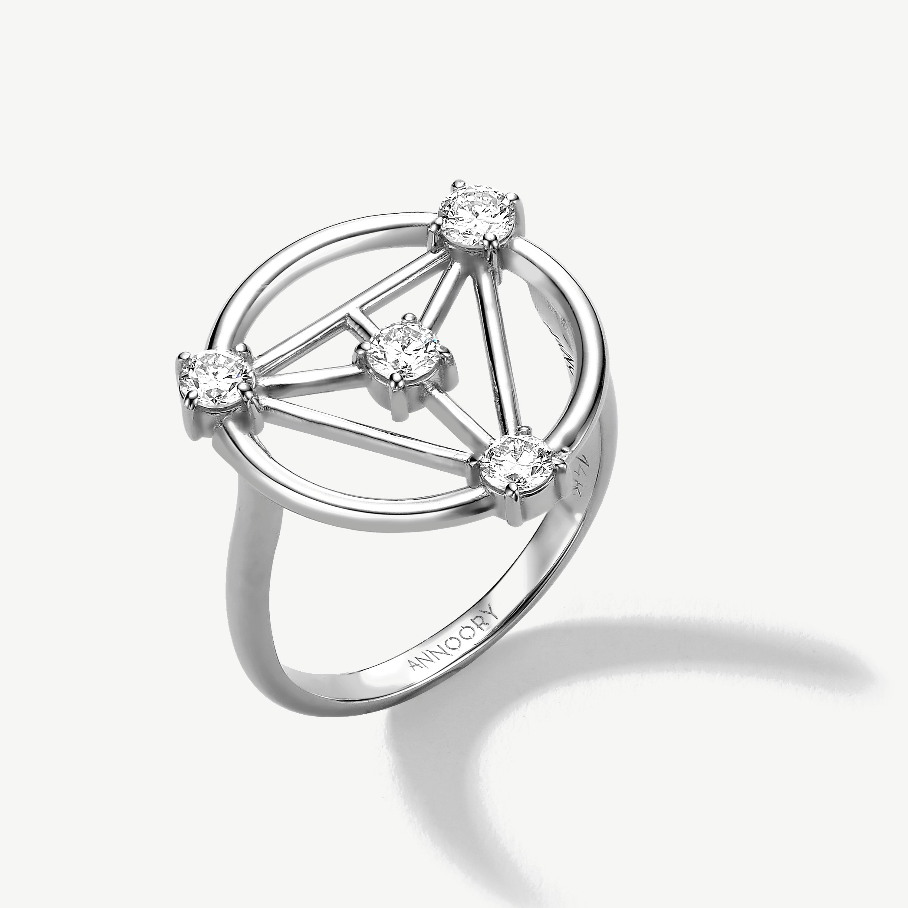 Circle of Protection Diamond Ring