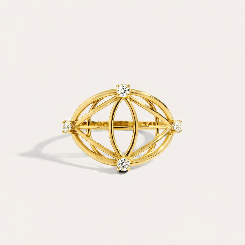 Evil Eye Evolves Diamond Ring